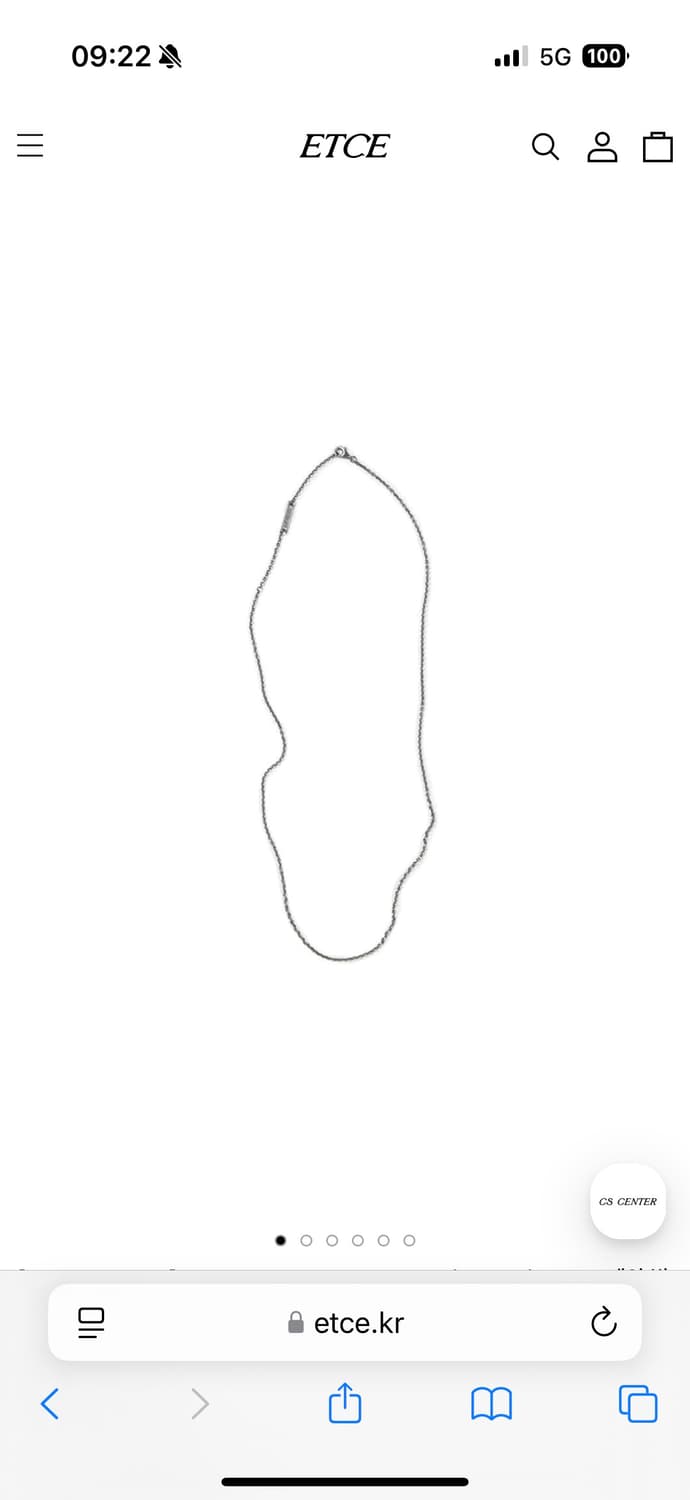 ETCE 목걸이 상품이미지3
