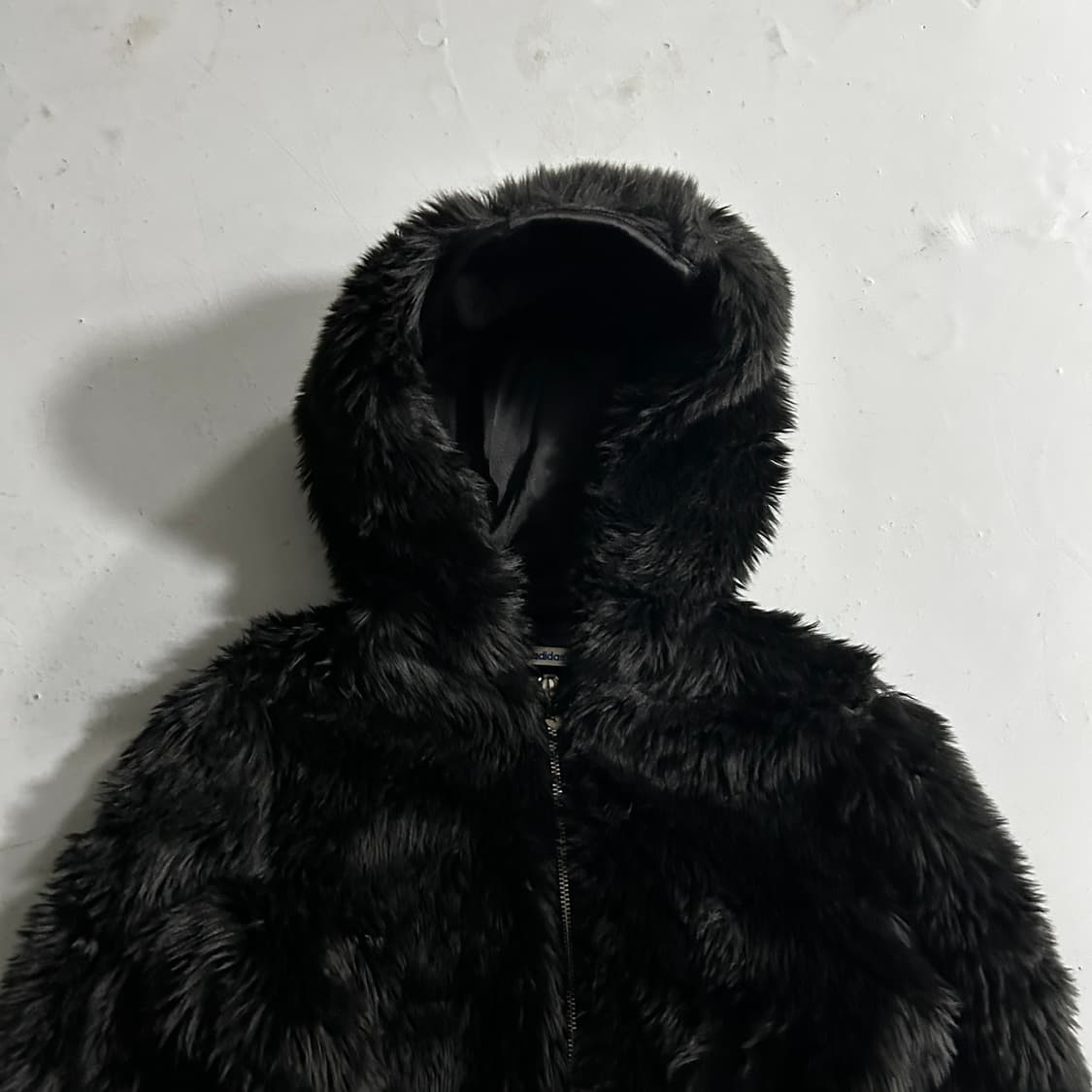 아디다스 퍼 후드집업  상품이미지2