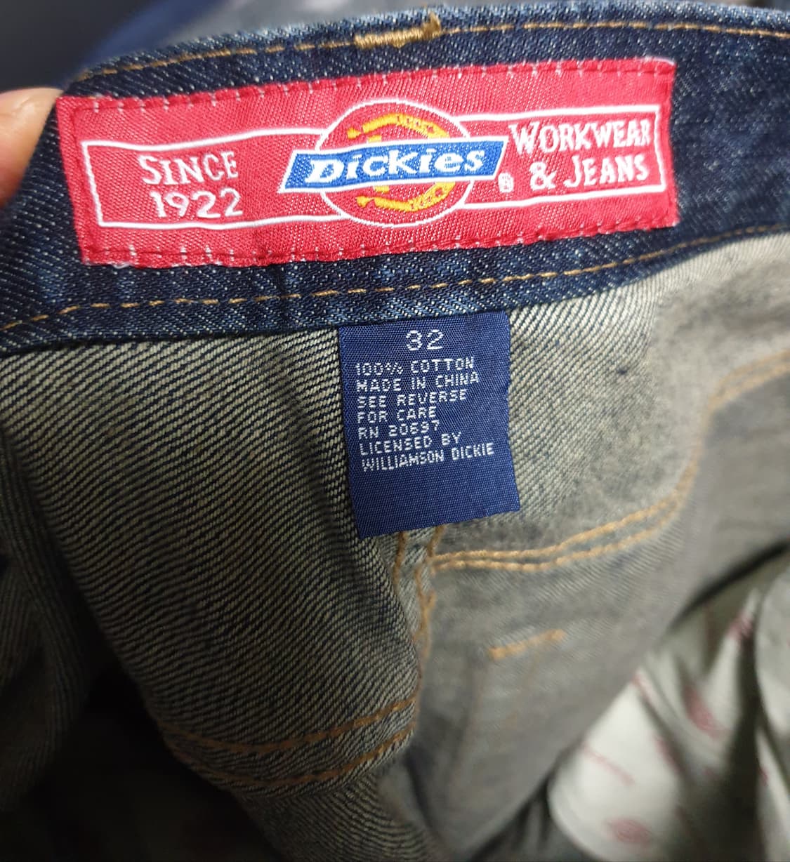 디키즈 빈티지 워크웨어 혜비 데님팬츠 (32) 상품이미지6