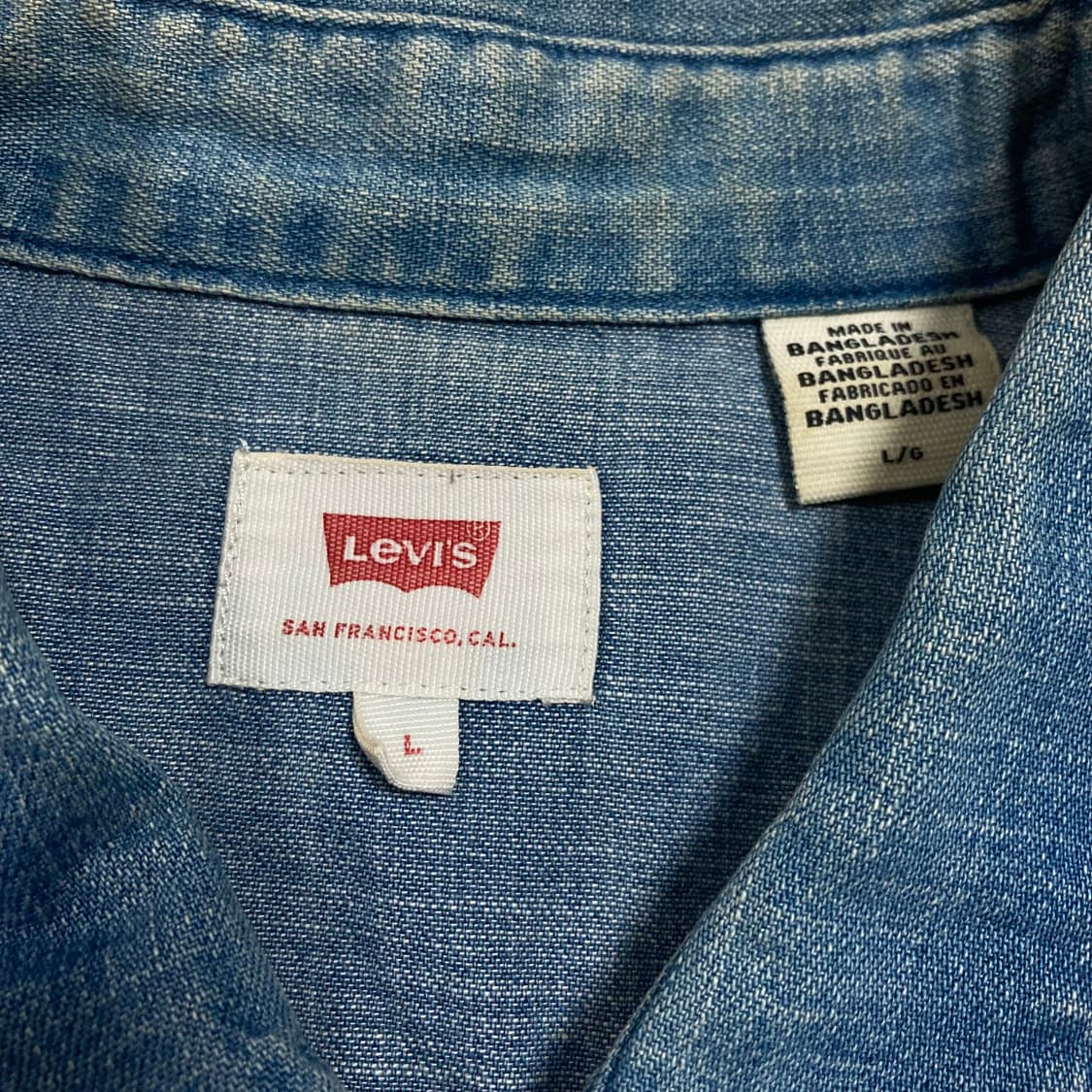 리바이스 데님 웨스턴 셔츠 상품이미지3