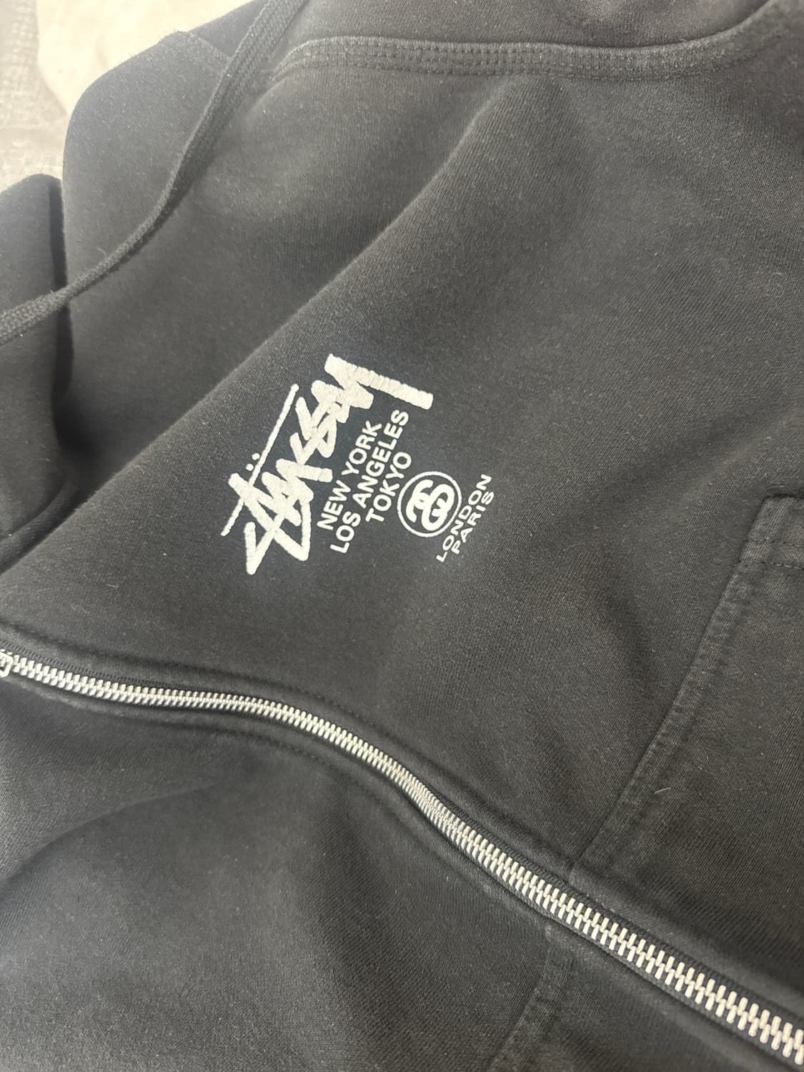 스투시 월드투어 후드집업 상품이미지3