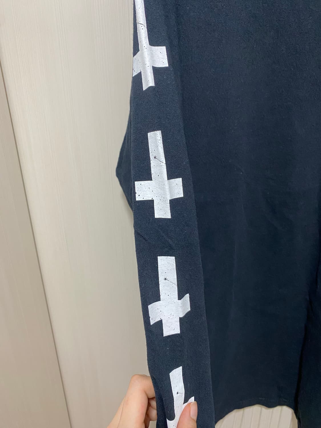 언더커버(UNDER COVER) 블랙 긴팔티셔츠 L 상품이미지4