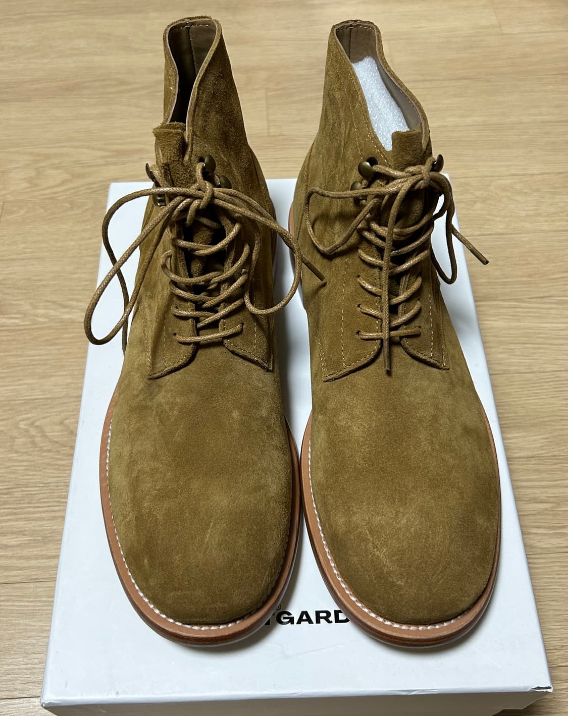 로스트가든UNIFORM Field Boots Beige(새상품)팝니다 상품이미지1