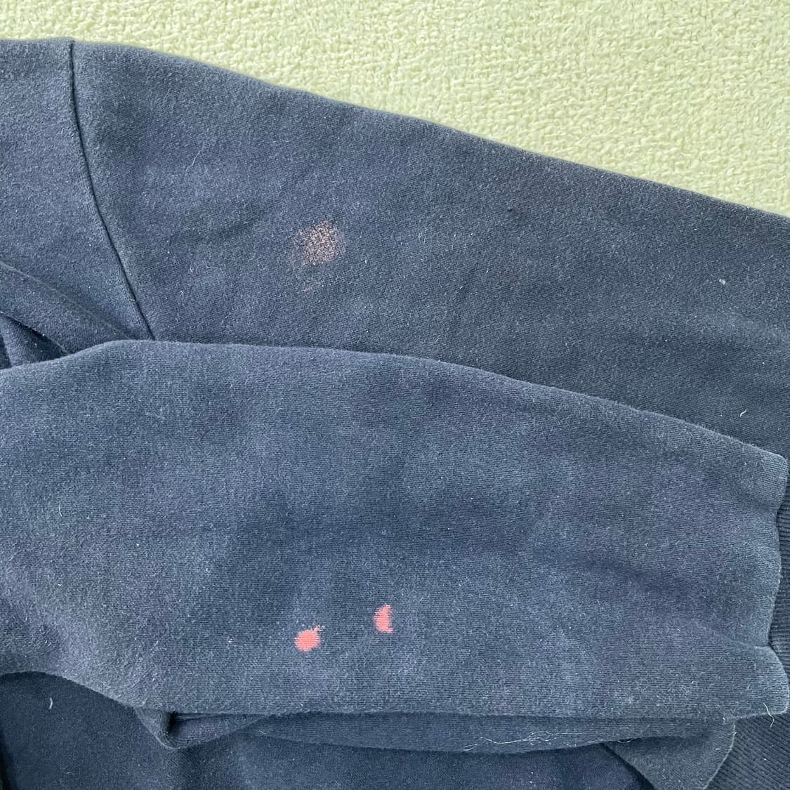 실측확인 데상트 긴팔 맨투맨 0305M 상품이미지4