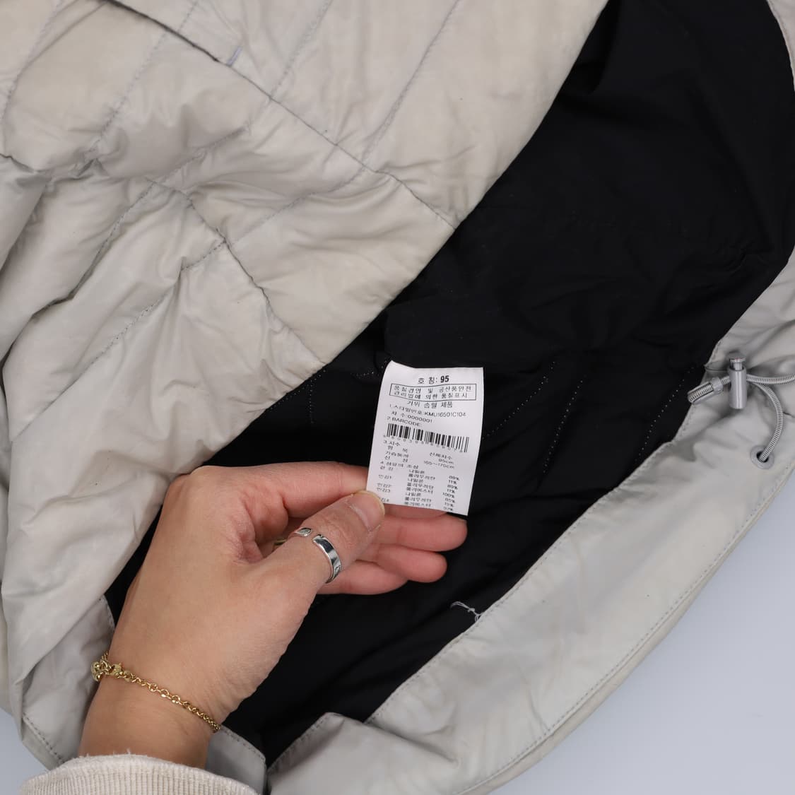 95 K2 구스 경량패딩 0220H1 상품이미지5