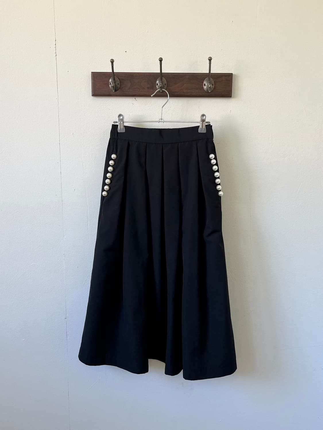 PICCIN PERLA 트랙 진주 스커트 상품이미지1