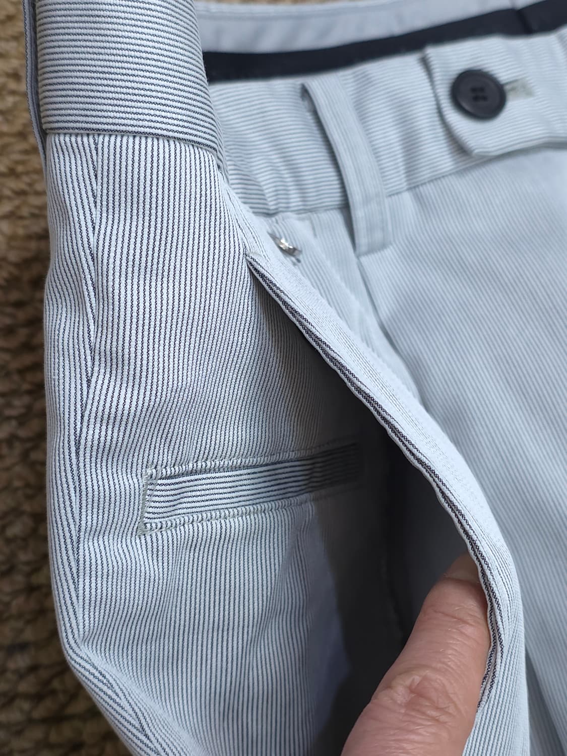 LANVIN SPORT 남성 면스판 팬츠/ 슬렉스 상품이미지3