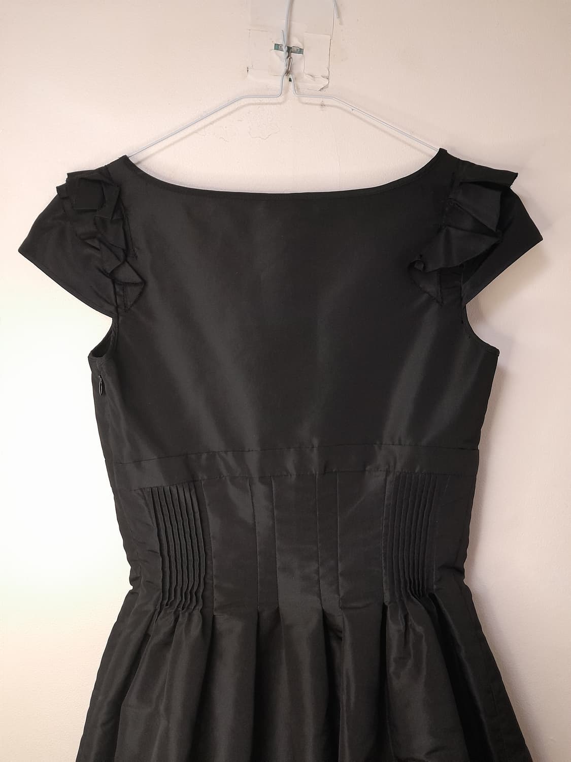 프라다 블랙 실크 원피스 38 상품이미지5