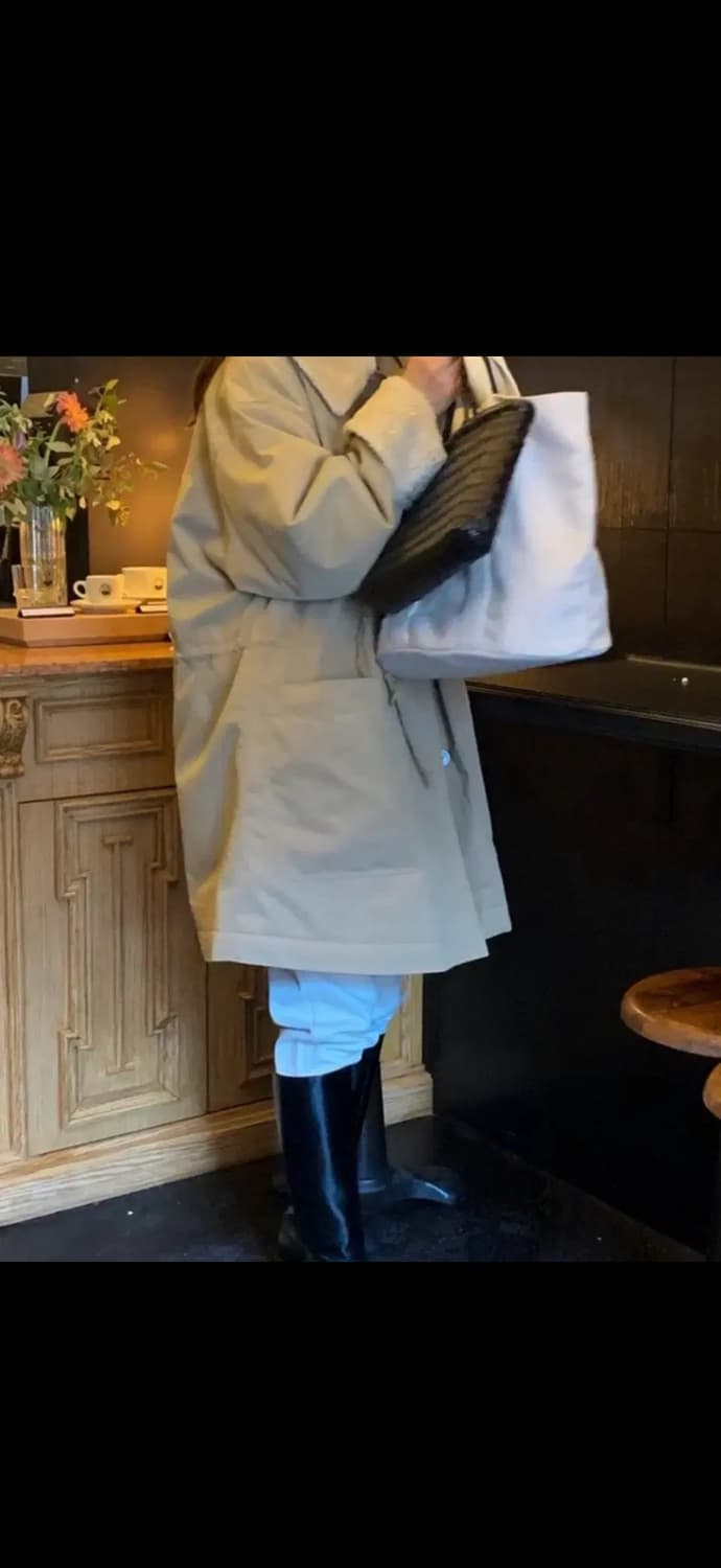 브런치 베이지 야상 상품이미지1