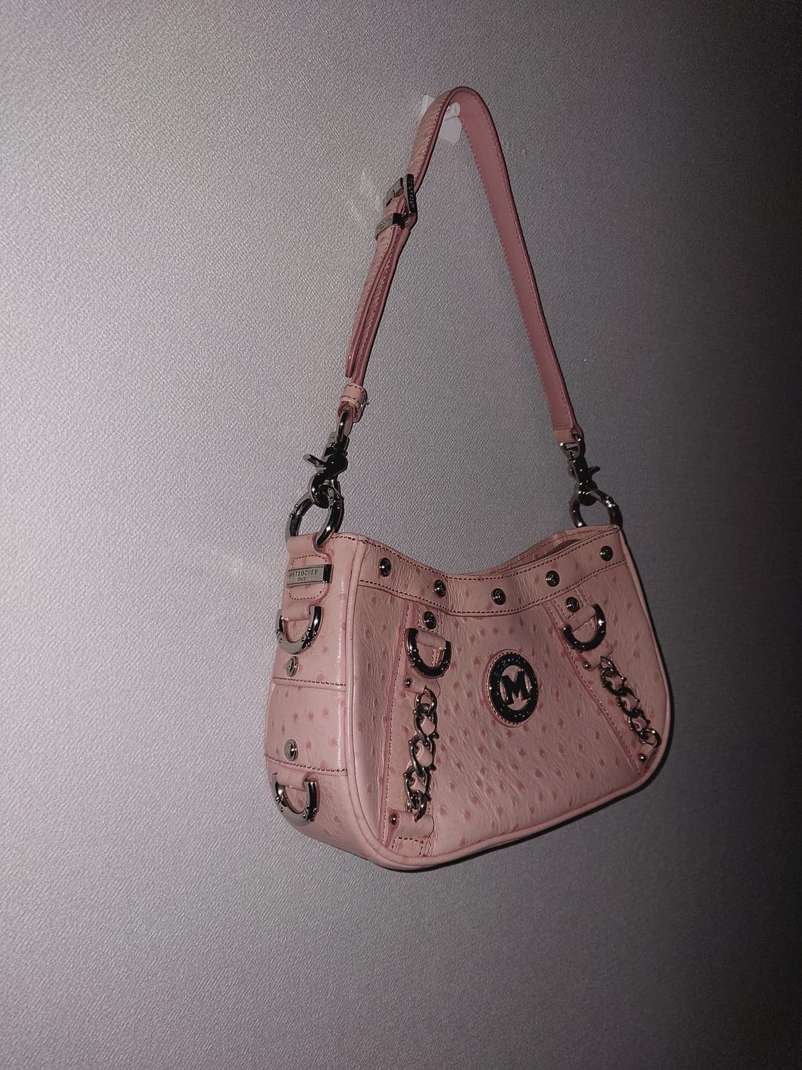 메트로시티 Y2K 핀터깔 베이비핑크 체인백 상품이미지4
