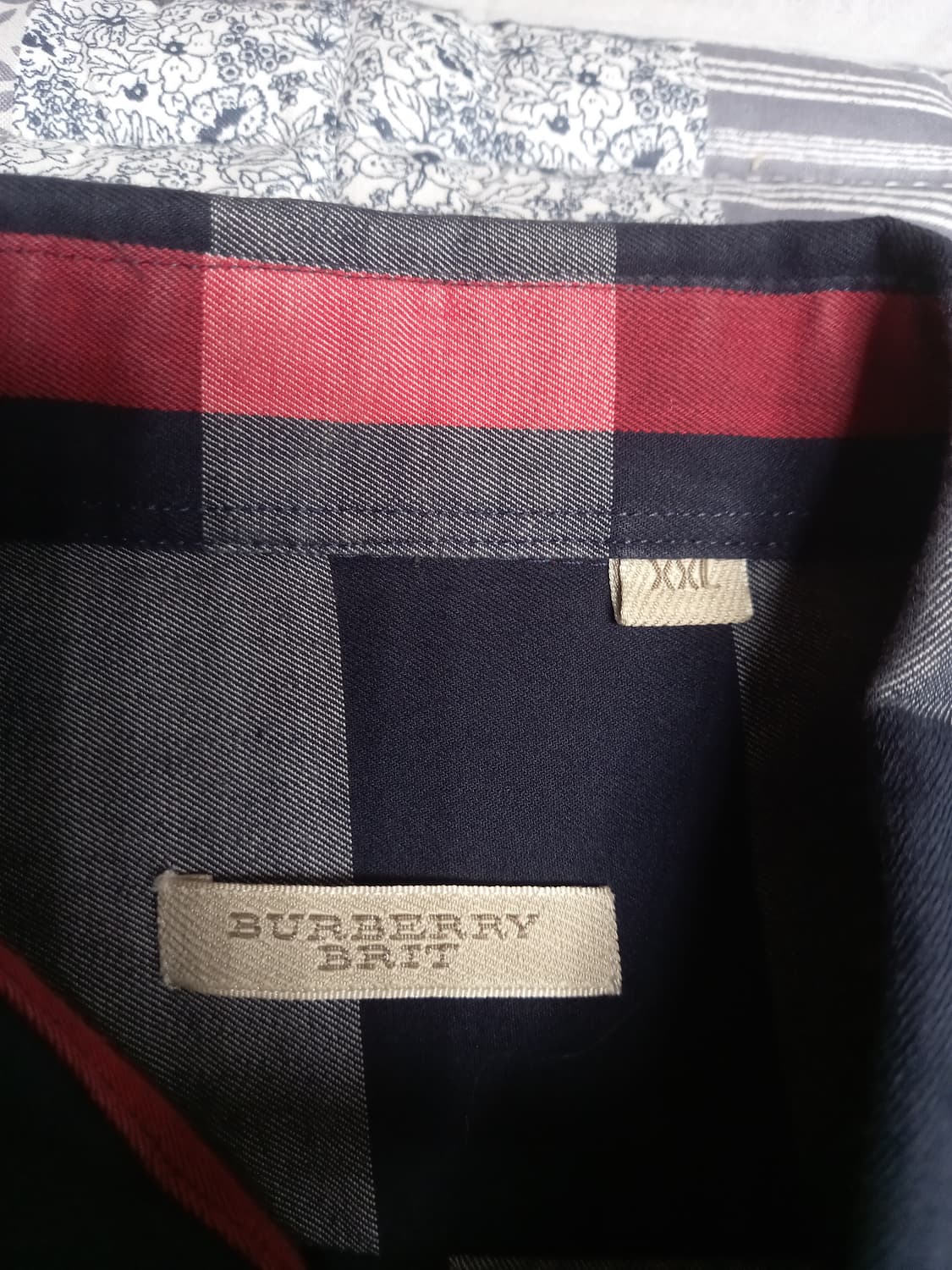 버버리 체크셔츠 xxl(실용 105) 상품이미지4