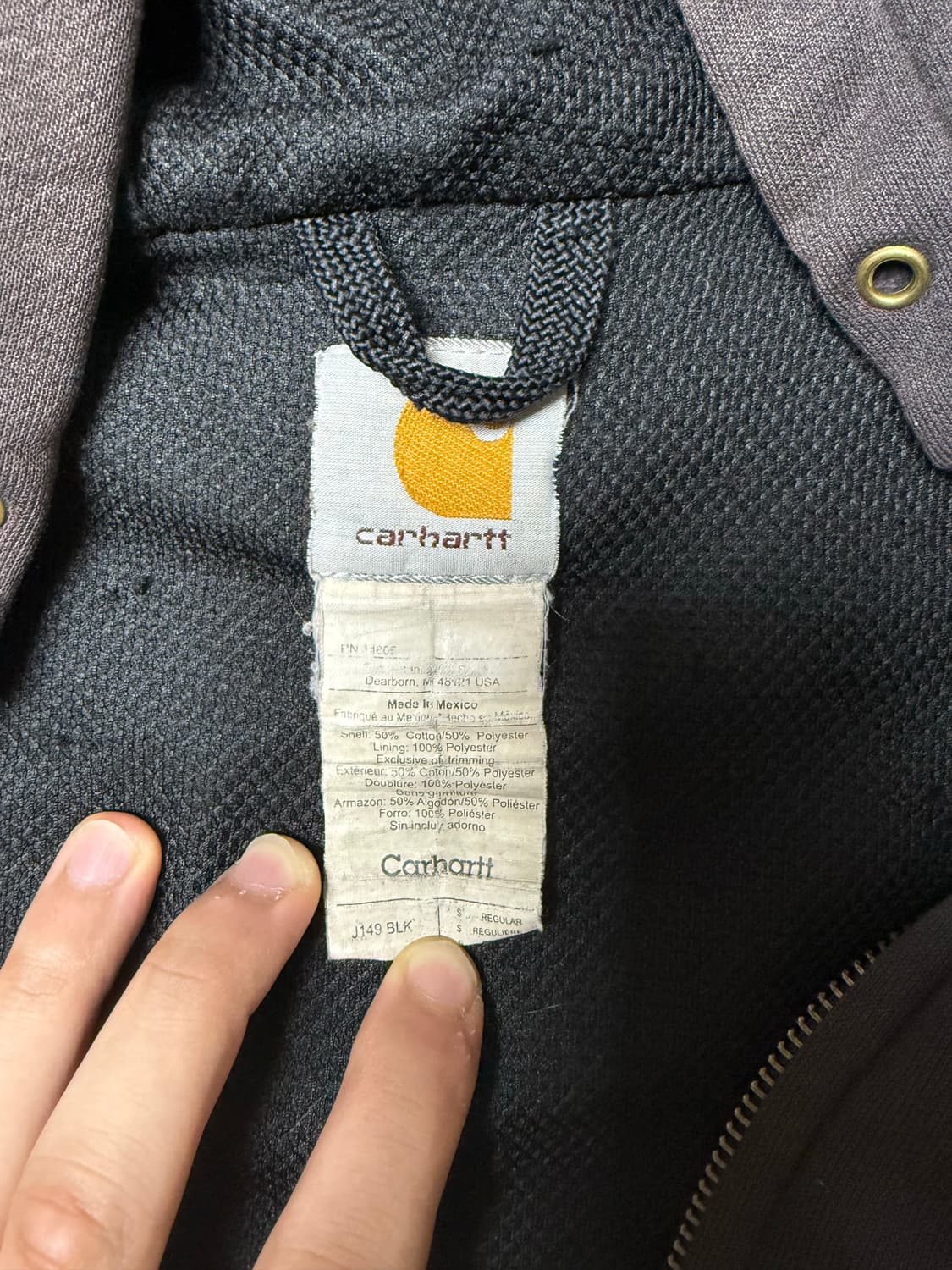 칸예착 칼하트 j149 BLK 상품이미지3