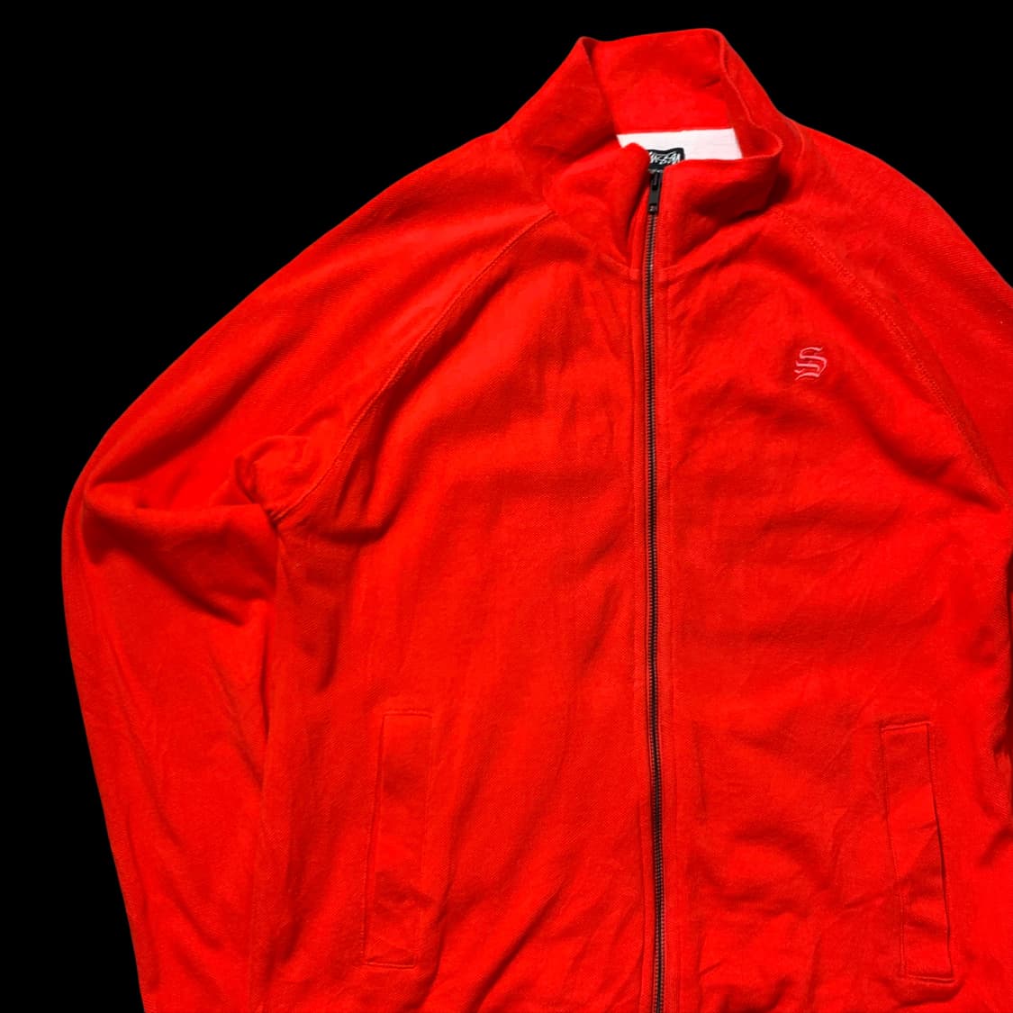 [M~L] 스투시 빨강 집업 자켓 상품이미지4