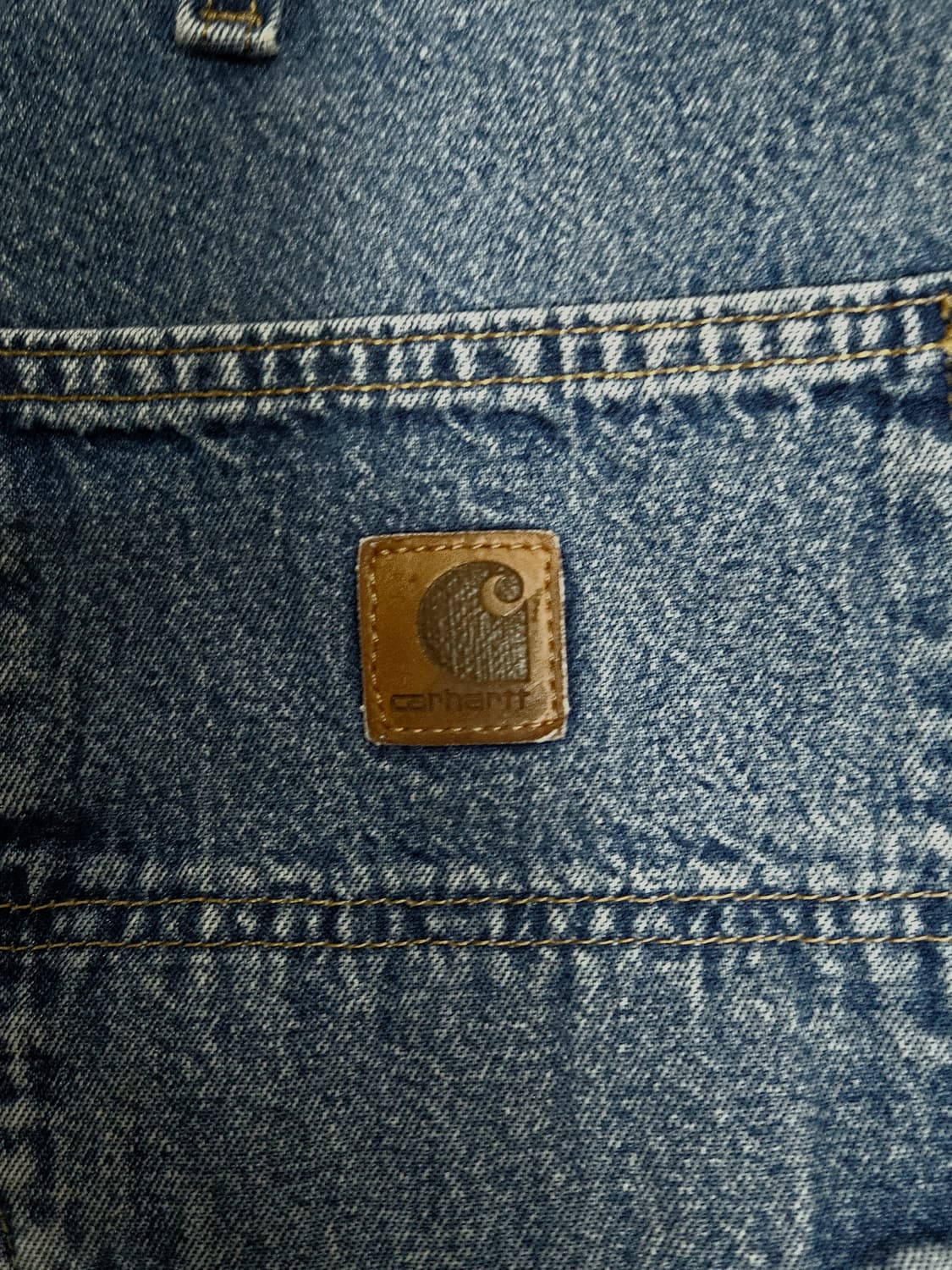 Carhartt 칼하트 카펜터 데님 반바지 상품이미지3
