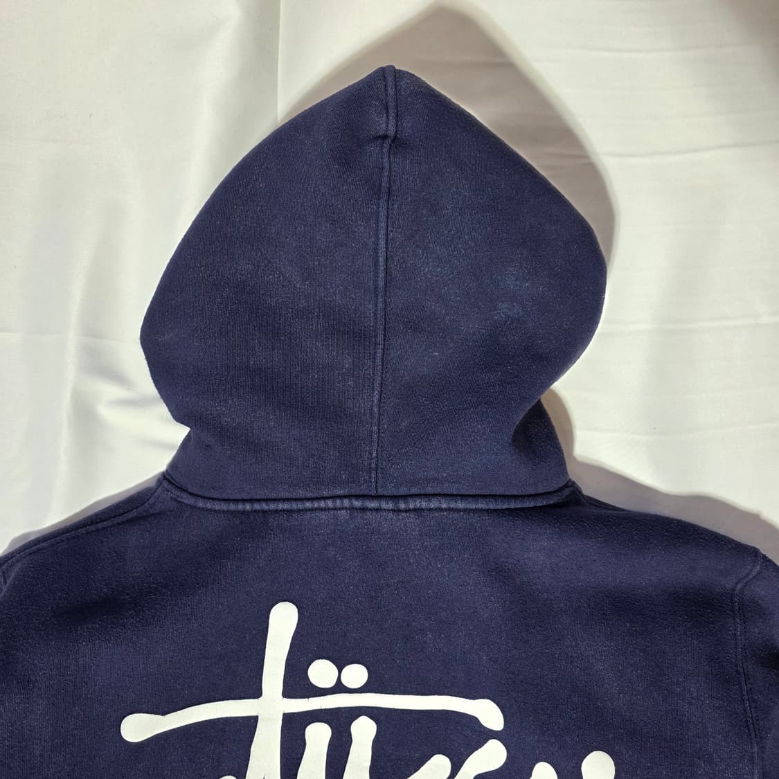 [S]스투시 베이직 후드 네이비 상품이미지8