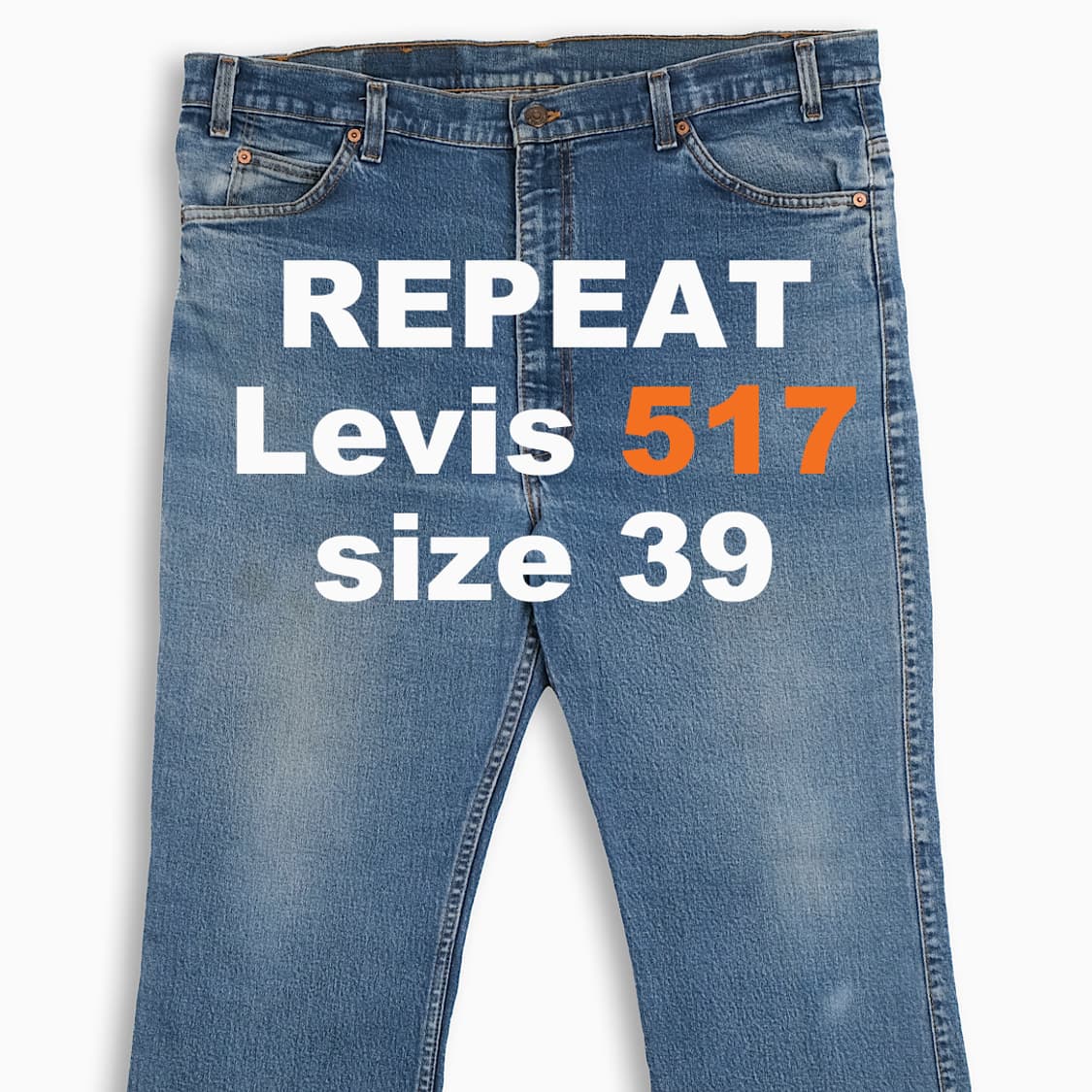 리바이스 517 오렌지탭 중청 90s USA 39인치 OR5174229 상품이미지1