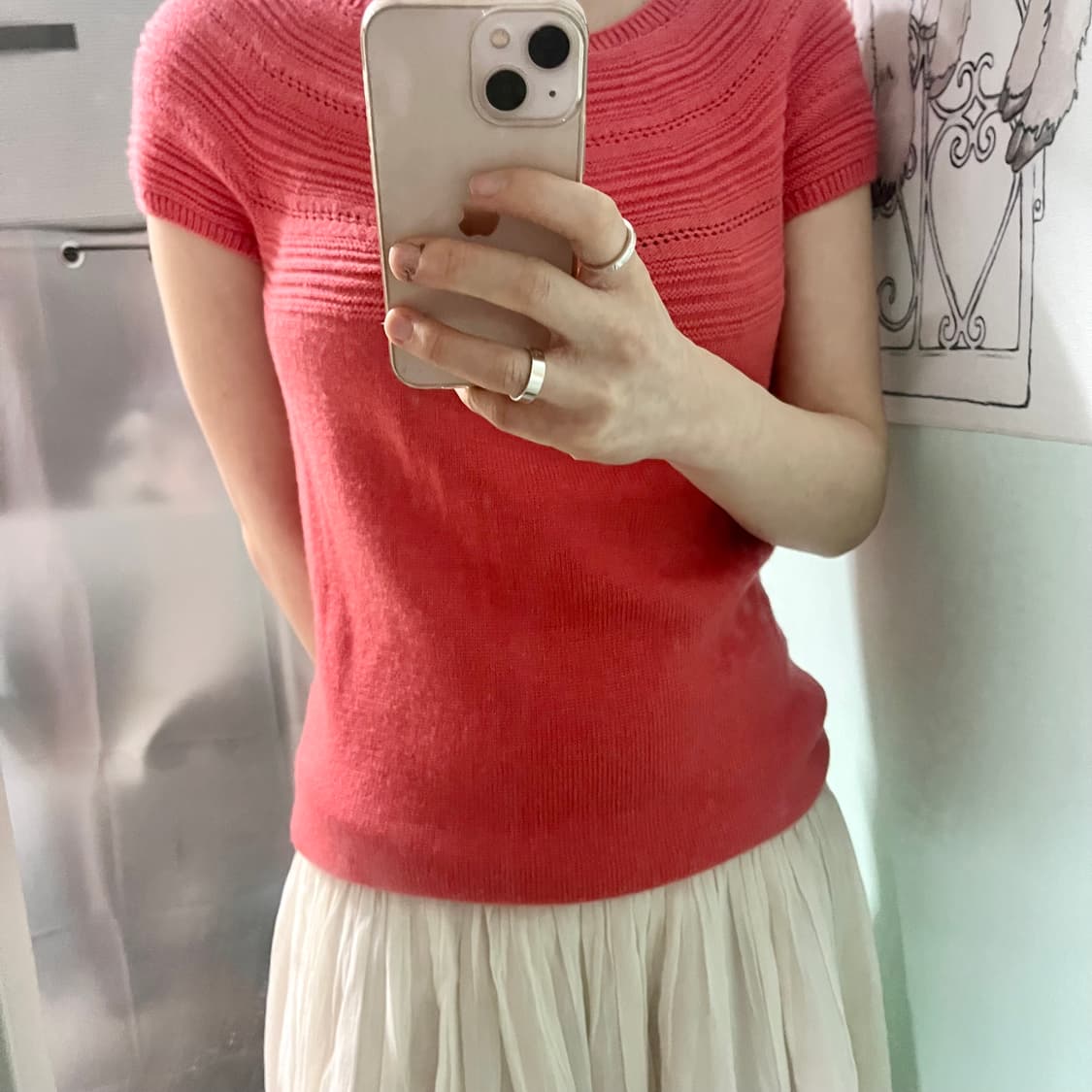 Untitled 울 100 반팔 니트  상품이미지2