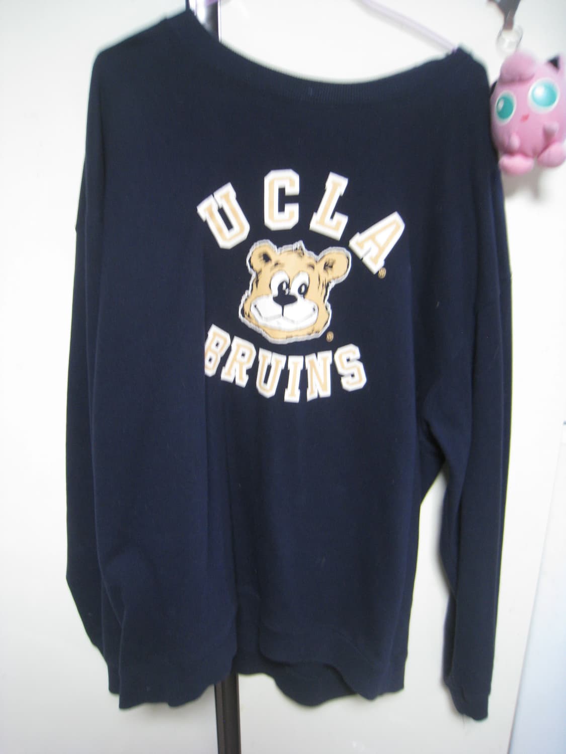 빈티지 곰돌이 맨투맨 (dark blue) 상품이미지2