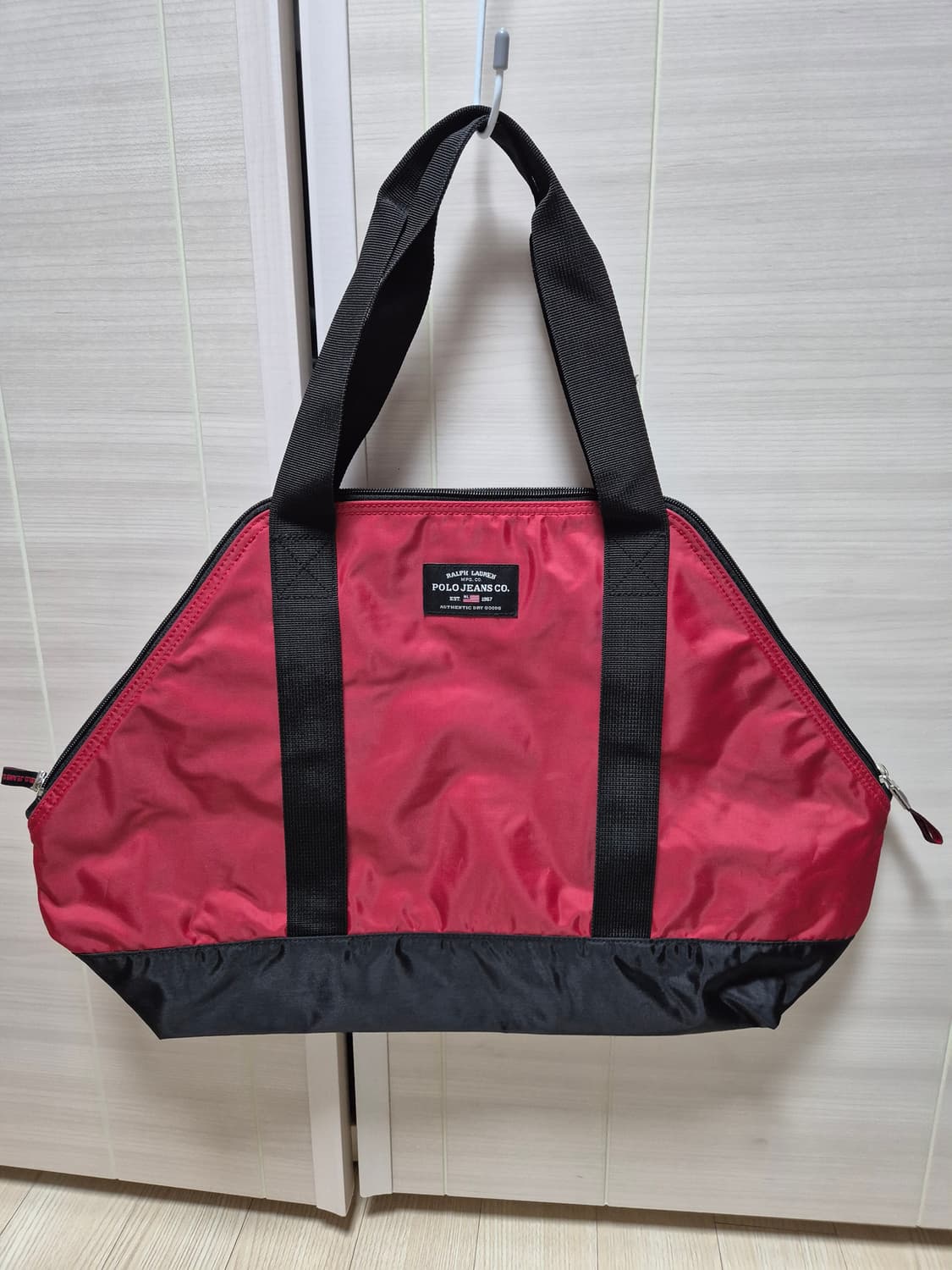 폴로 랄프로렌 폴로 진스 나일론 쇼퍼백 빅숄더백 상품이미지1