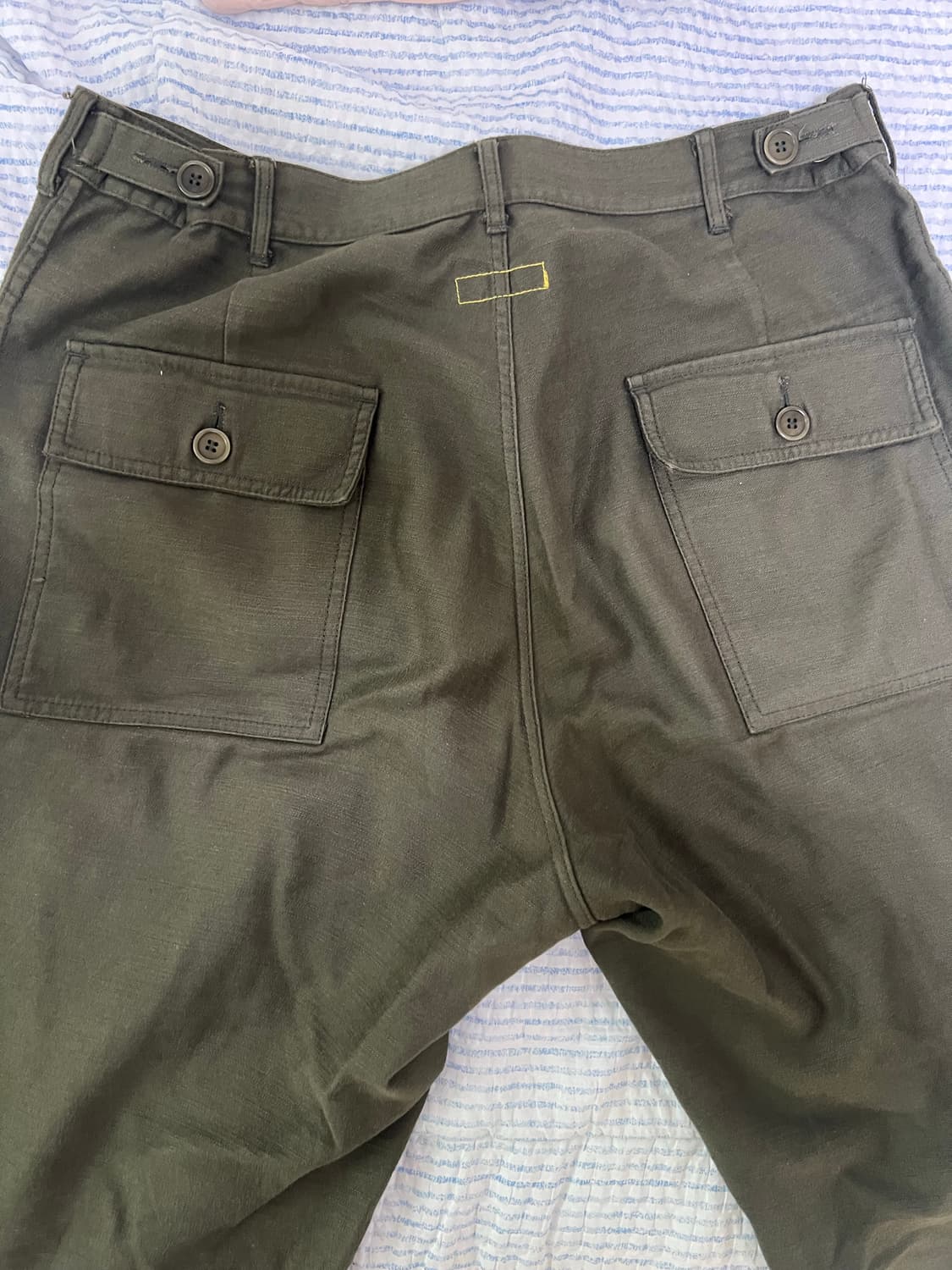 더레스큐 퍼티그 팬츠 다크 브라운 상품이미지2