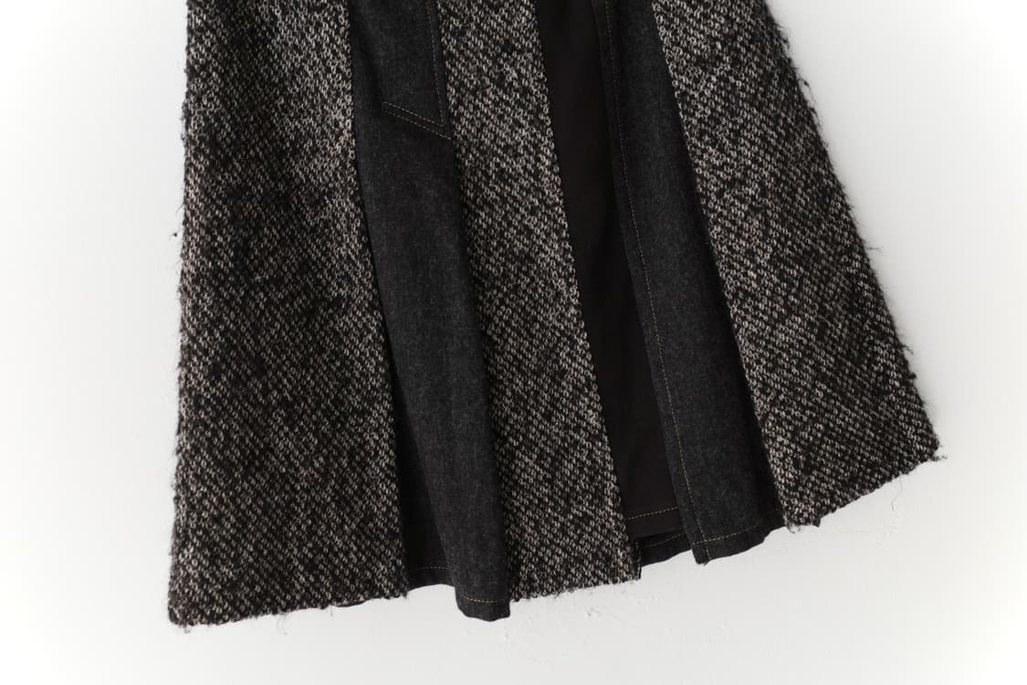 buckle wool skirt 상품이미지3