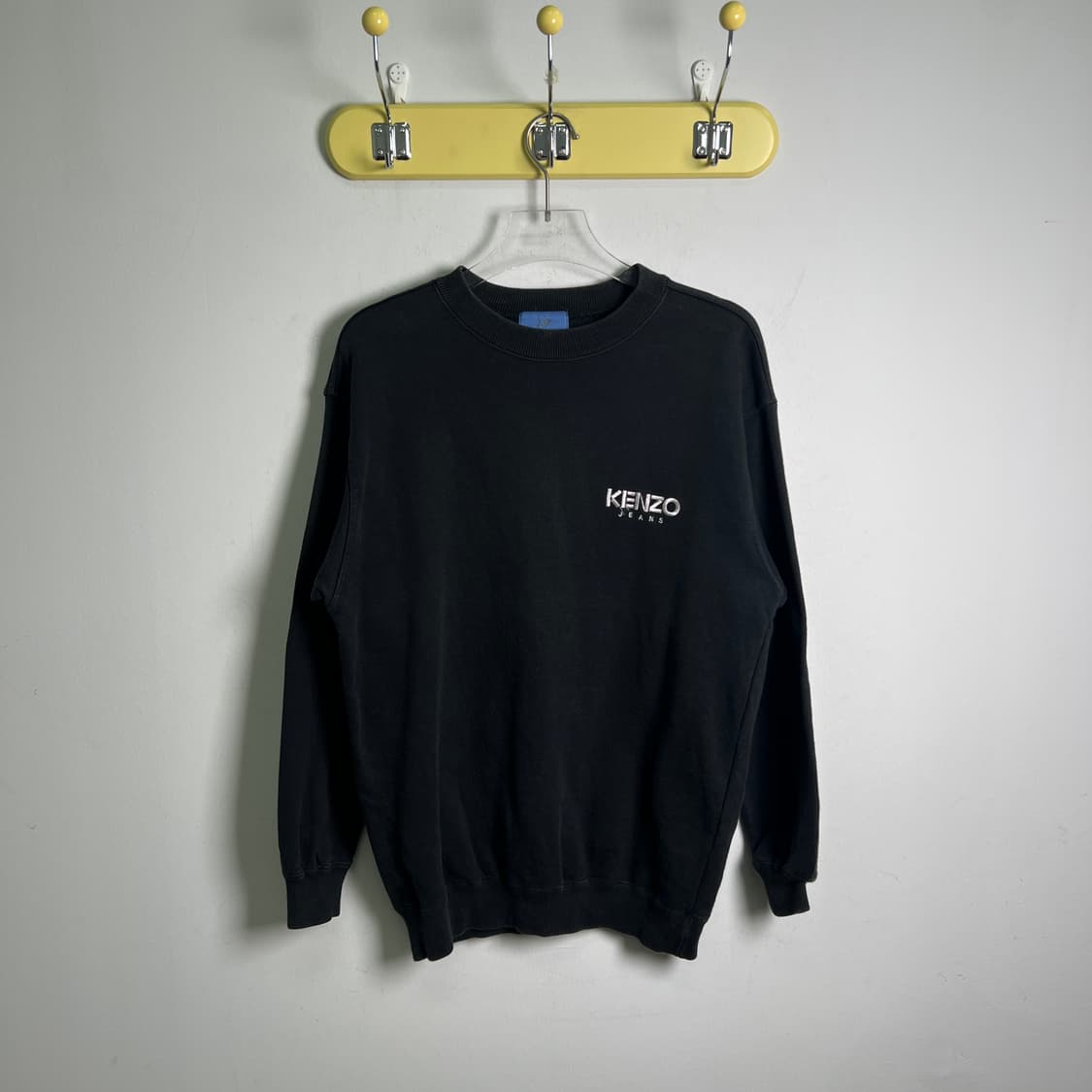 Kenzo 겐조 블랙 자수 맨투맨 M 상품이미지1