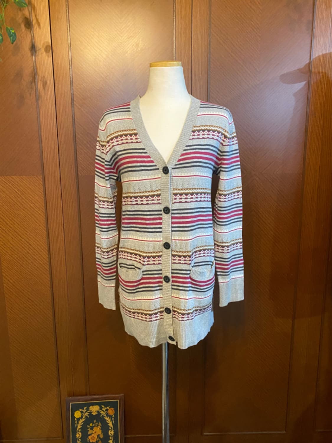 EDDIE BAUER fair isle knit cardigan 상품이미지9