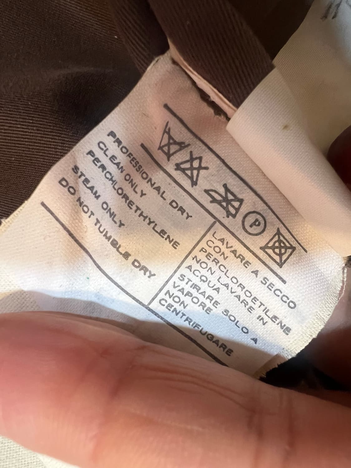 살바토레페라가모 남성 브라운 레인코트 레이어드코트 상품이미지10