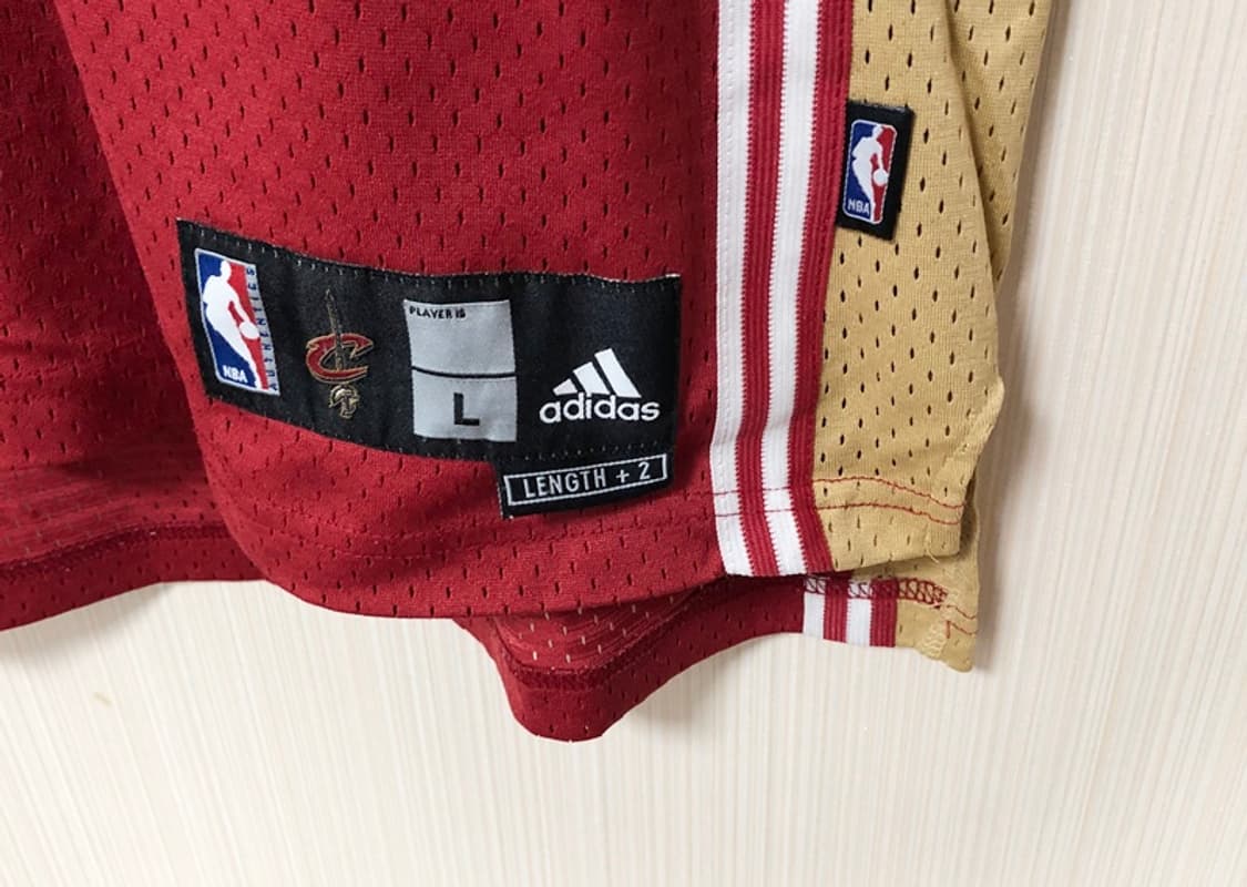 NBA 아디다스 클리블랜드 캐벌리어스 스윙맨져지 L #23 르브론제임스 상품이미지7
