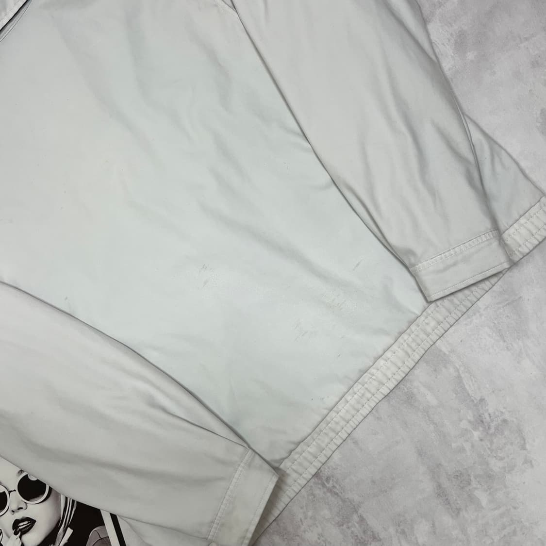 90S 폴로 랄프로렌 화이트 로고 폴리쉘 자켓 상품이미지9