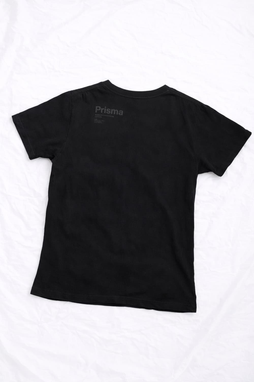 프리즈마 아트 그래픽 블랙 반팔  상품이미지4
