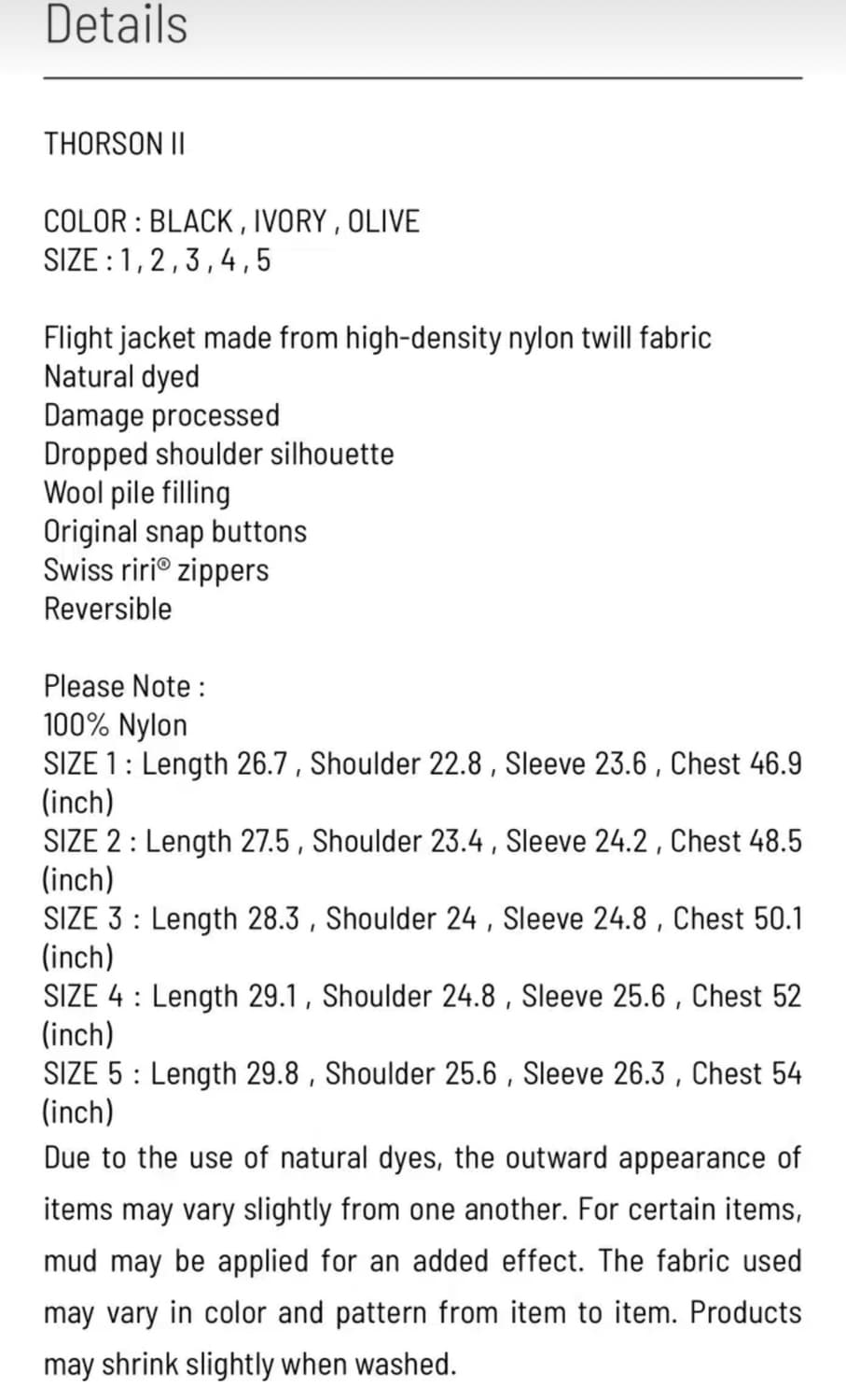 Visvim / 21ss 토르손 블랙 / 1 상품이미지4