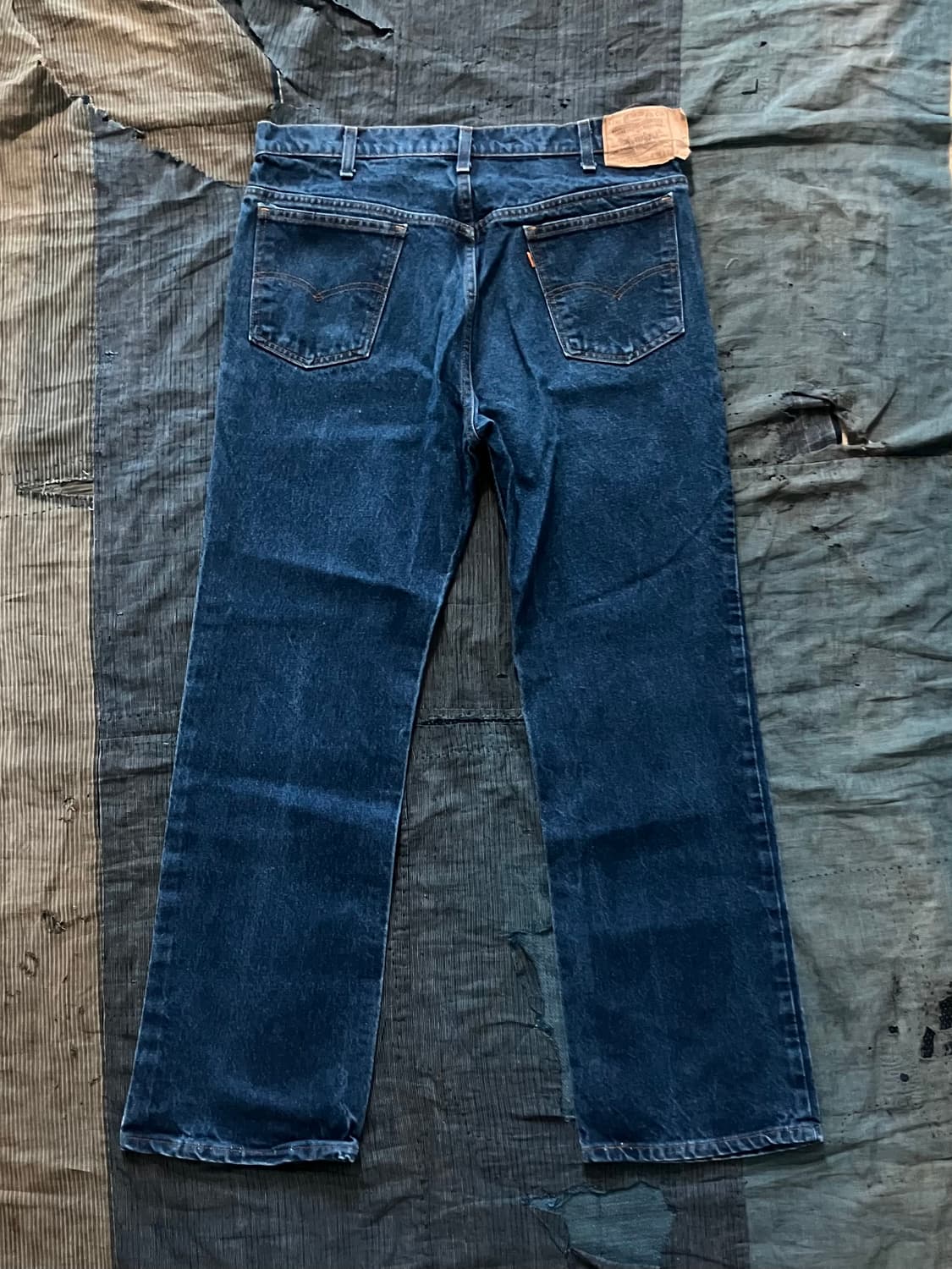 🇺🇸 80s USA 빈티지 리바이스 517 부츠컷 데님 팬츠 상품이미지3