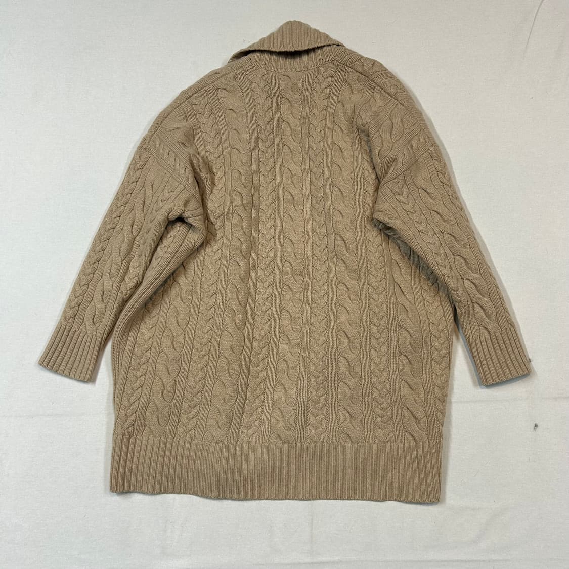 XS) 폴로 랄프로렌 울 캐시미어 블렌드 케이블 니트 가디건 상품이미지6