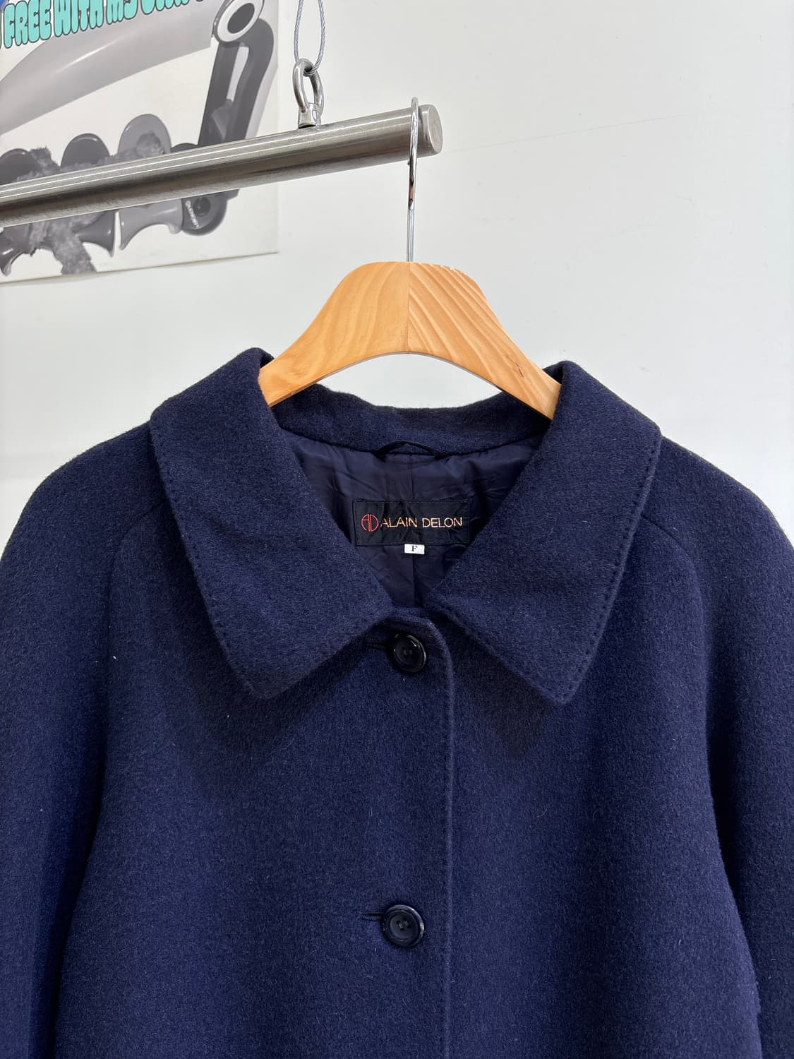 ALAIN DELON (CASHMERE 100%) 코트 상품이미지2