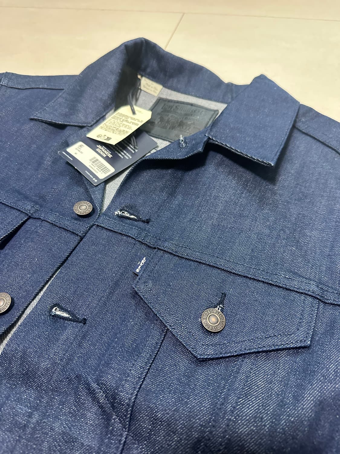 리바이스 블루탭 타입3 쟈켓 새상품 판매해요 상품이미지6