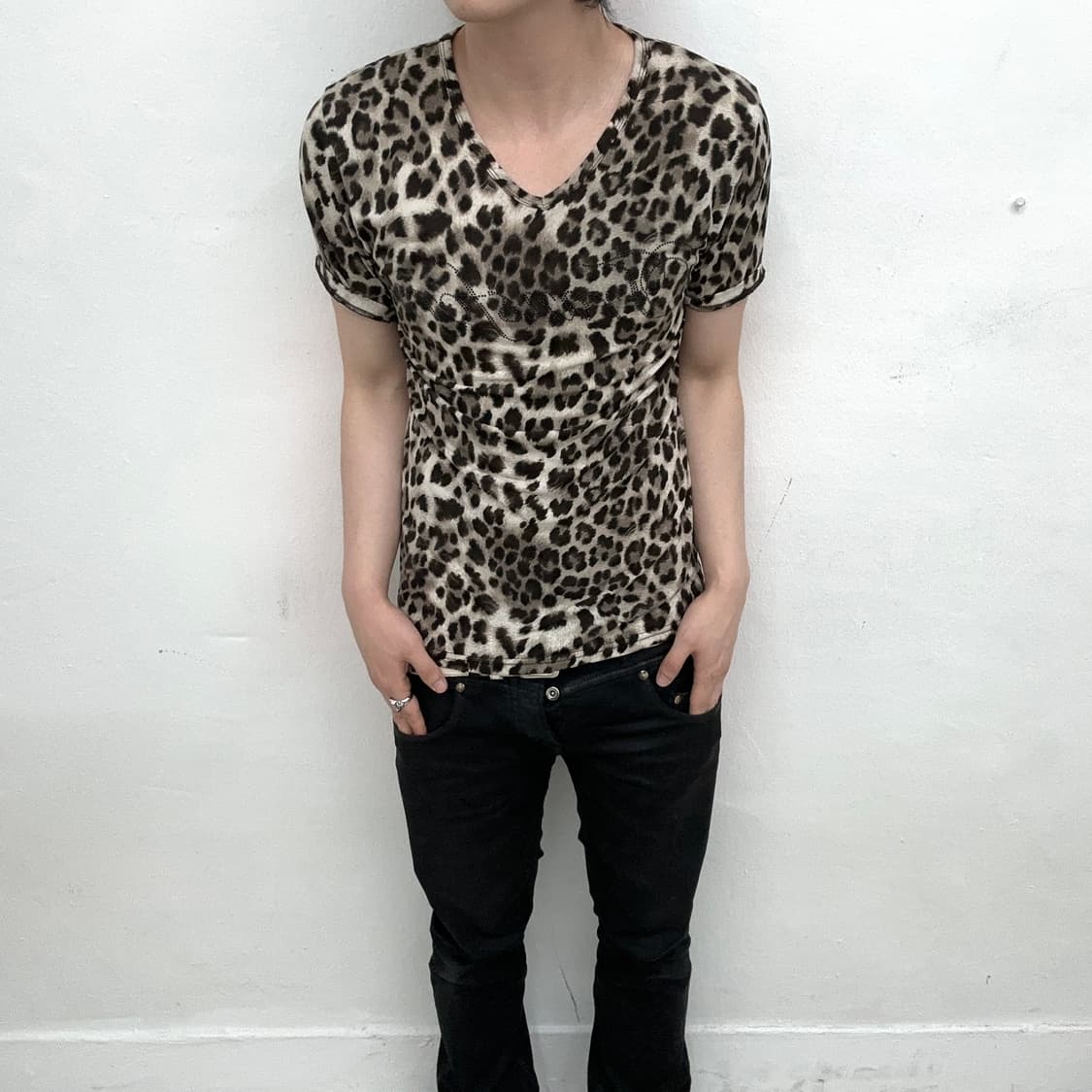 Xfrm leopard cubic short sleeve 상품이미지1