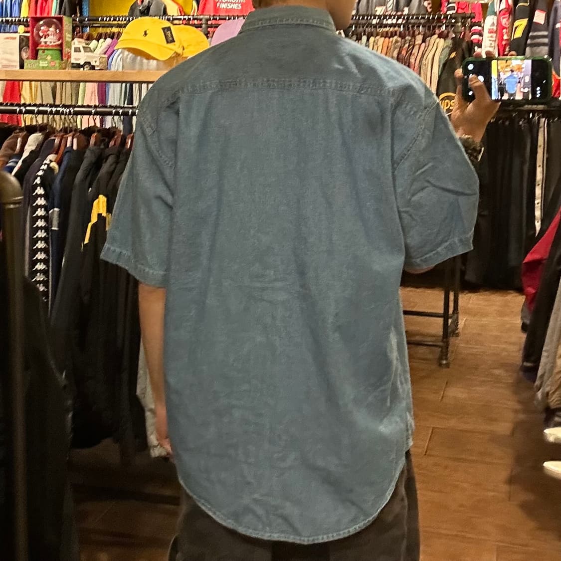 [HI] 칼하트 반팔 데님셔츠 상품이미지5