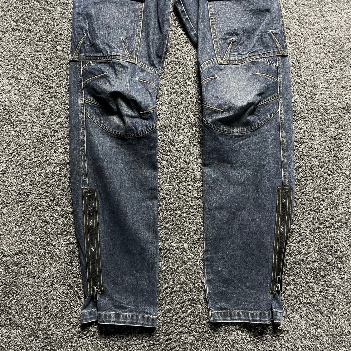 291295=homme 3D knee 데님 상품이미지3