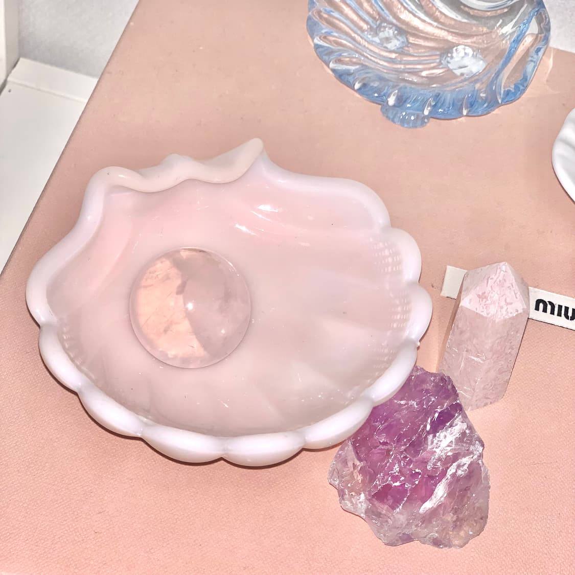 위시스톤 크리스탈 원석 클러스터 클린걸 힐링스톤 핀터레스트 쿼츠 오브제 상품이미지2
