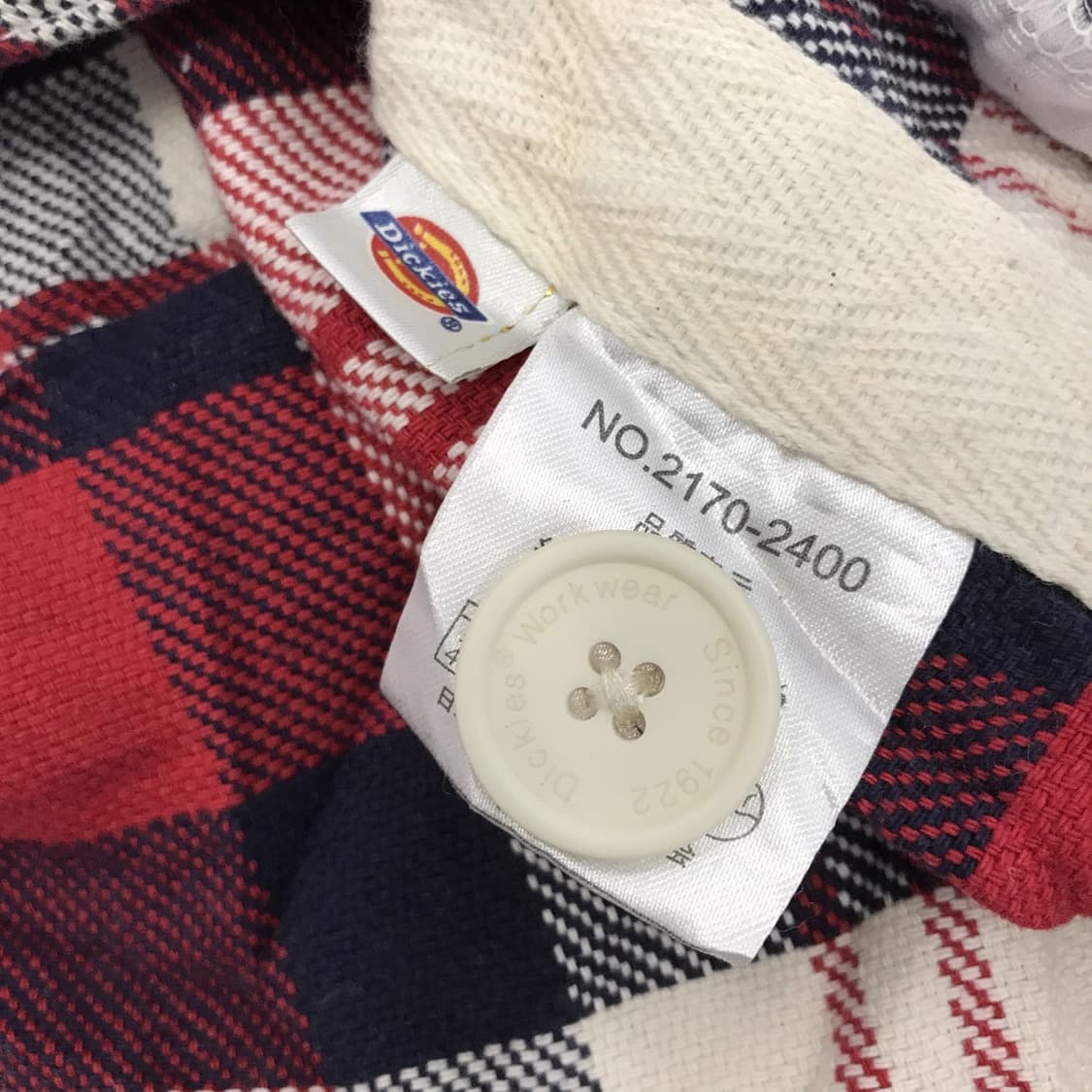 디키즈 JPN 헤비플란넬 워크셔츠자켓 [XL] 상품이미지7