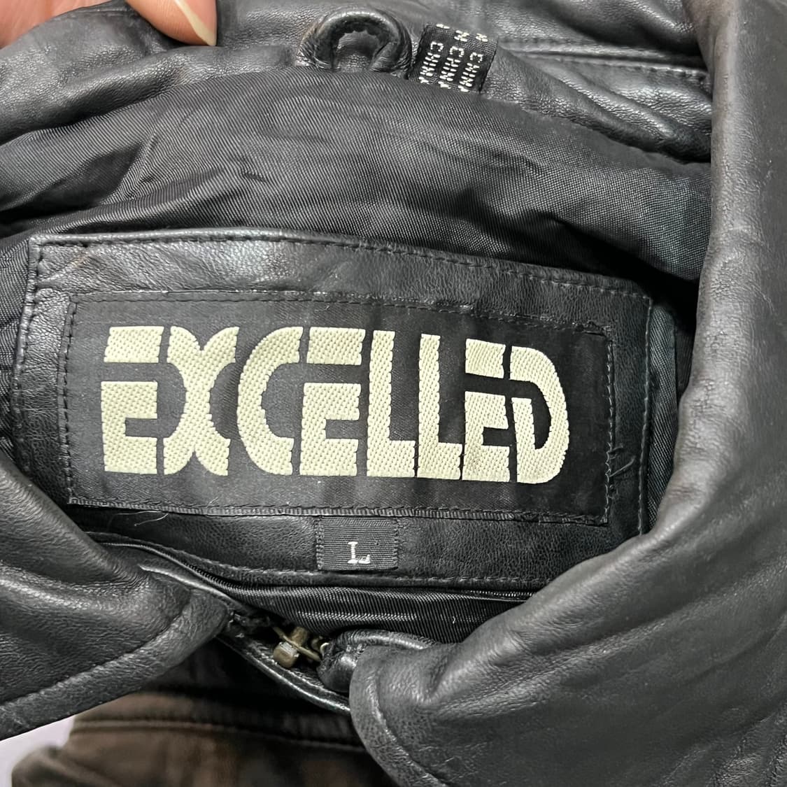  Excelled 레더 봄버 자켓 y15013 상품이미지7