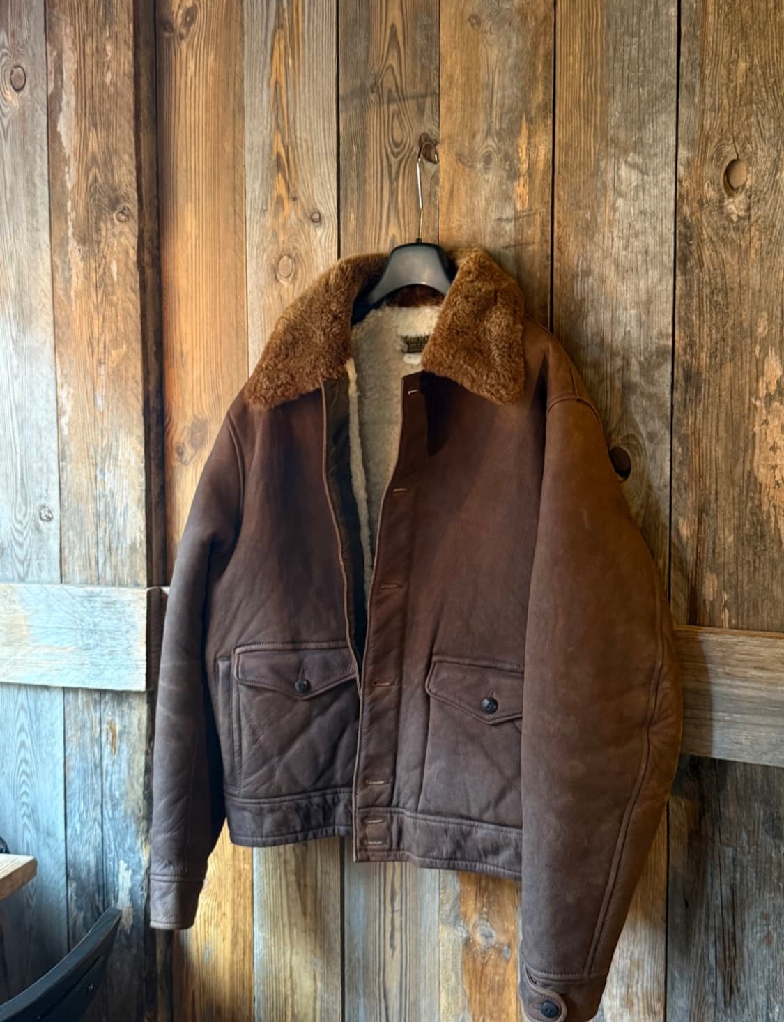 RRL 시어링 무스탕 상품이미지1