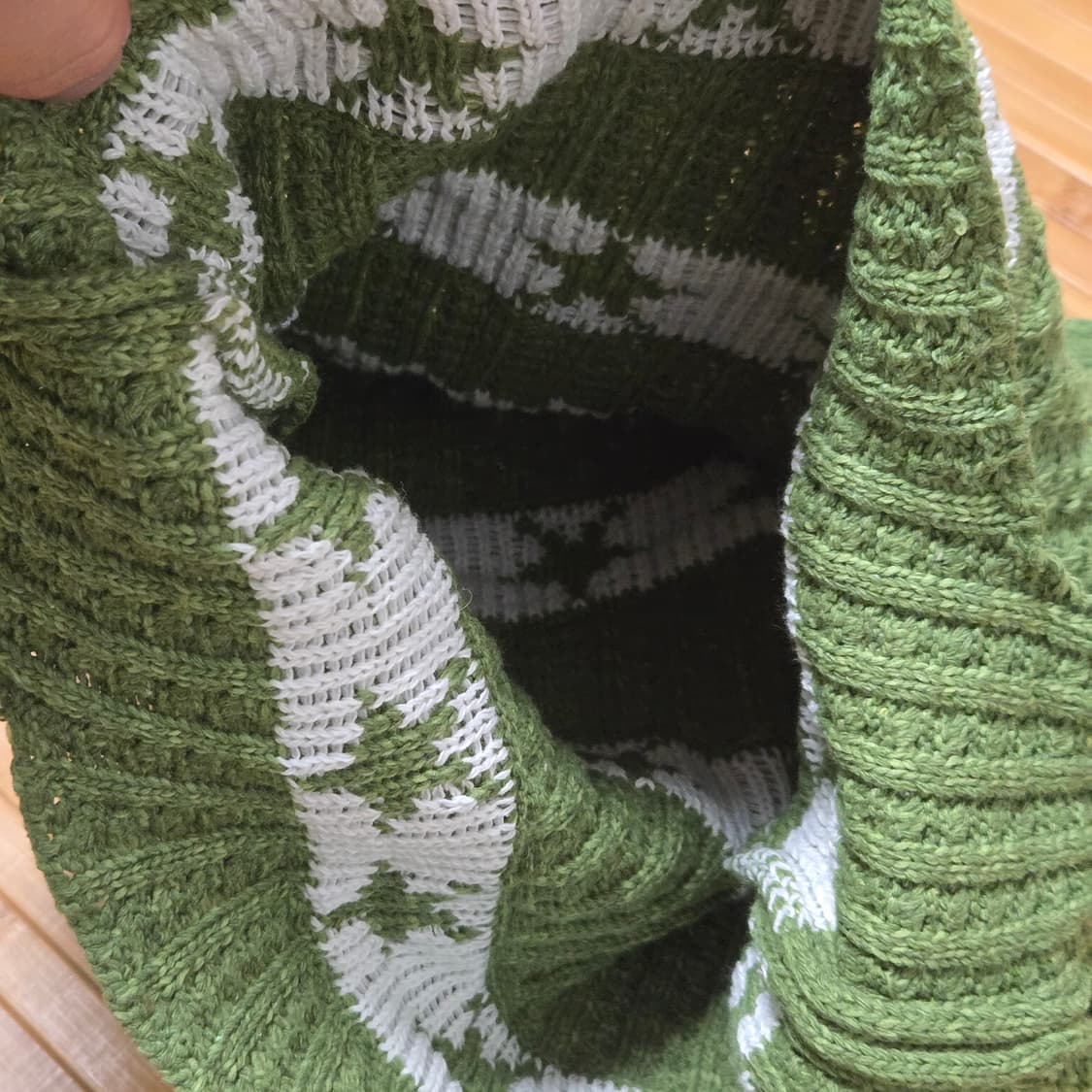 빈티지 스타 니트 백  상품이미지2