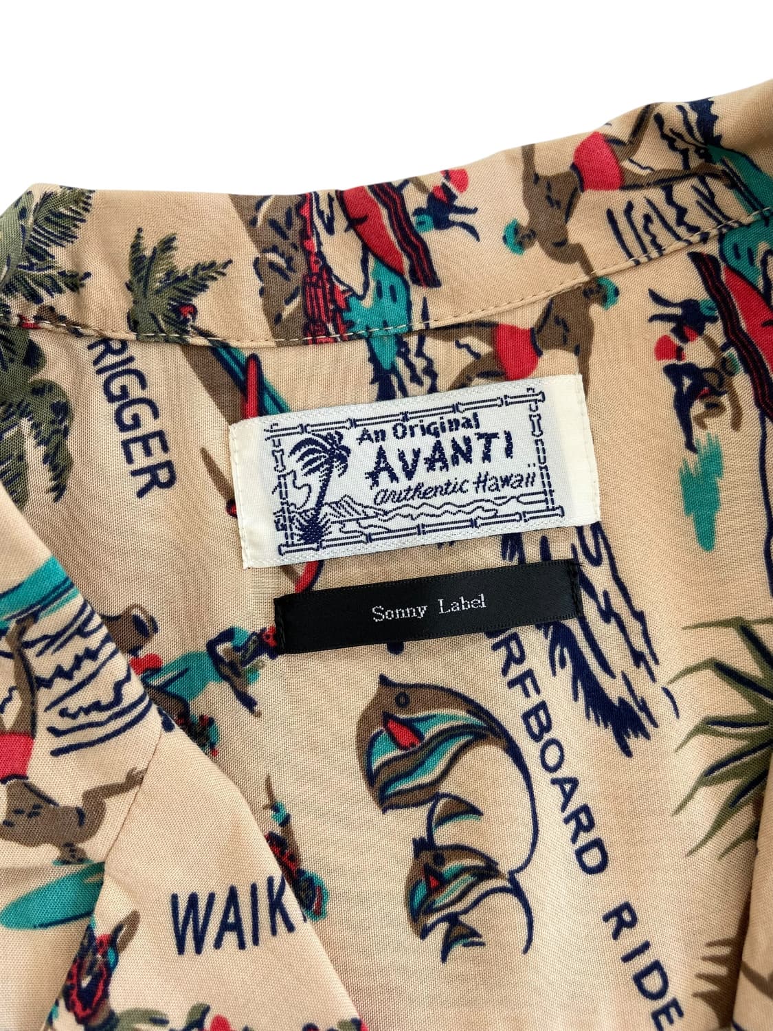 Avanti Rayon Aloha Shirt 상품이미지7