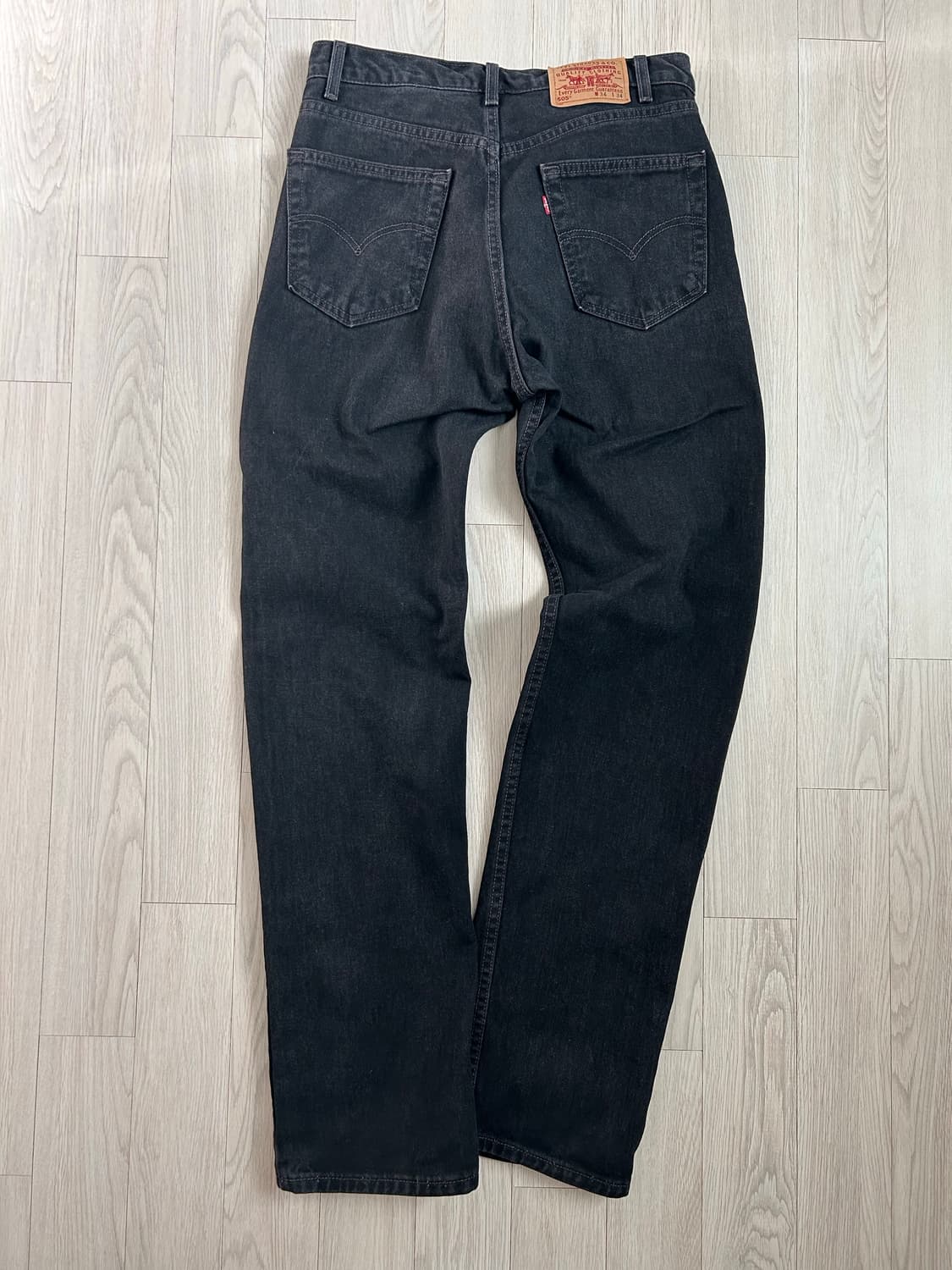 빈티지 리바이스 505 90s usa 블랙 상품이미지2