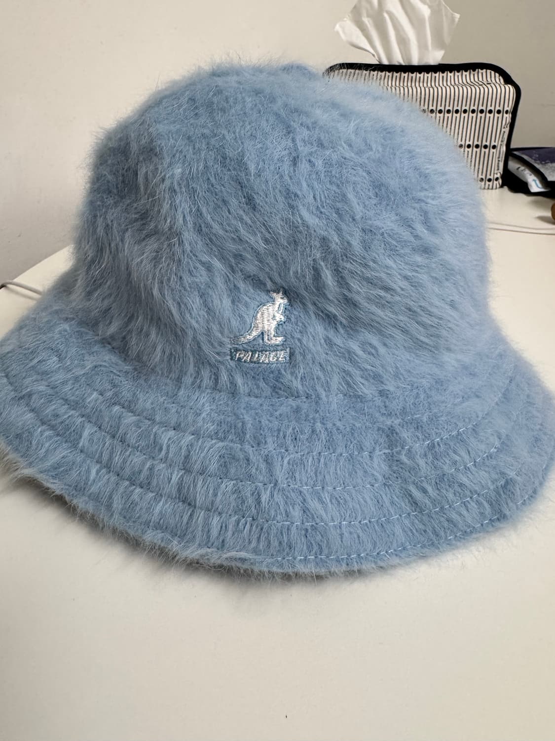 캉골 Palace 앙고라 벙거지 XL 하늘색 상품이미지2