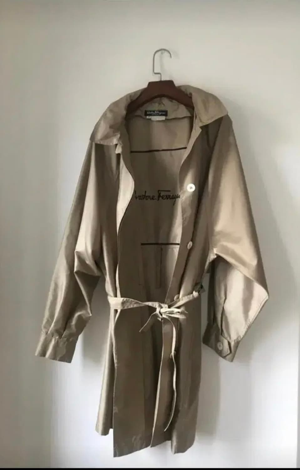 (정품)페레가모/페라가모 트렌치코트 상품이미지1