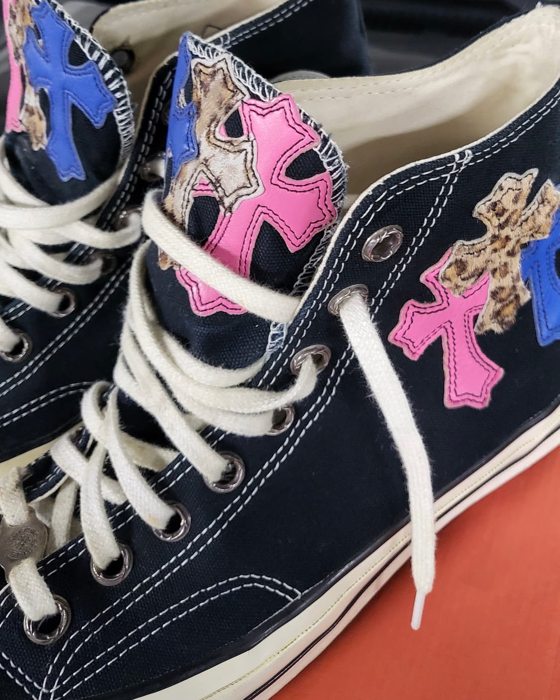 크롬하츠 컨버스 1of1 12패치 척테일러 280 상품이미지3