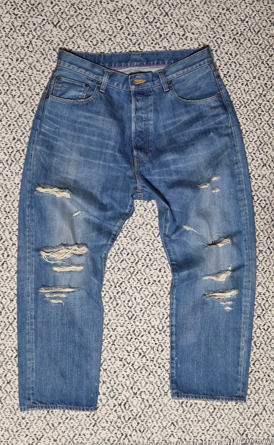 오디너리 핏츠 Loosed Crush Denim Pants 32 상품이미지1